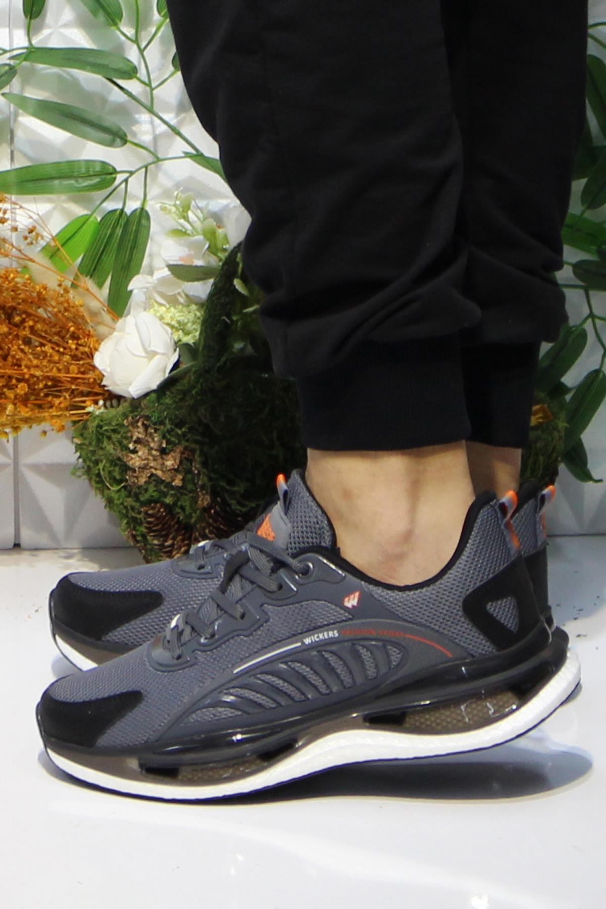 Wks 2733 Füme Rahat Esnek Erkek Spor Ayakkabı - Görsel 4