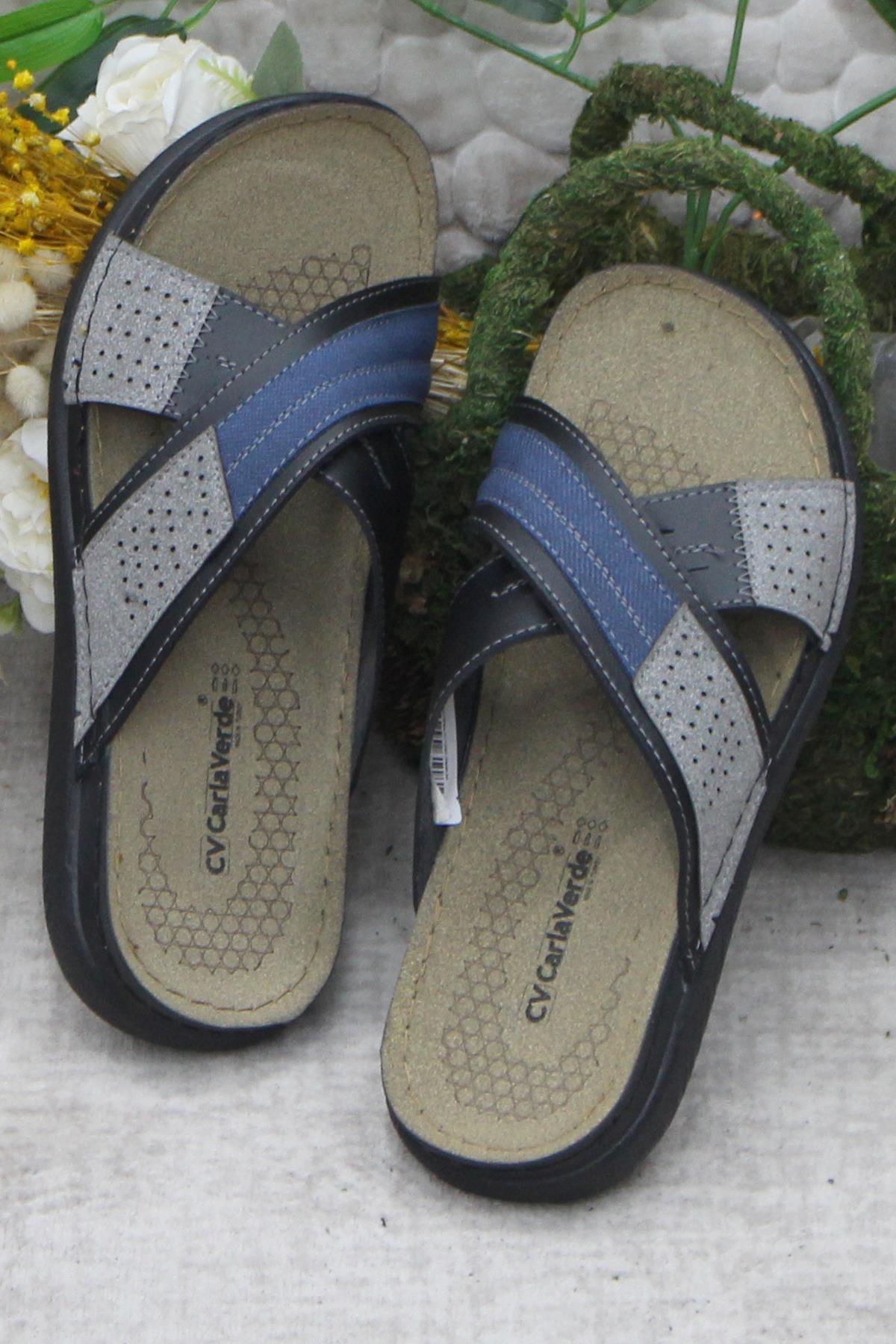 171202 Siyah Rahat Esnek Anatomik Erkek Terlik - Görsel 6