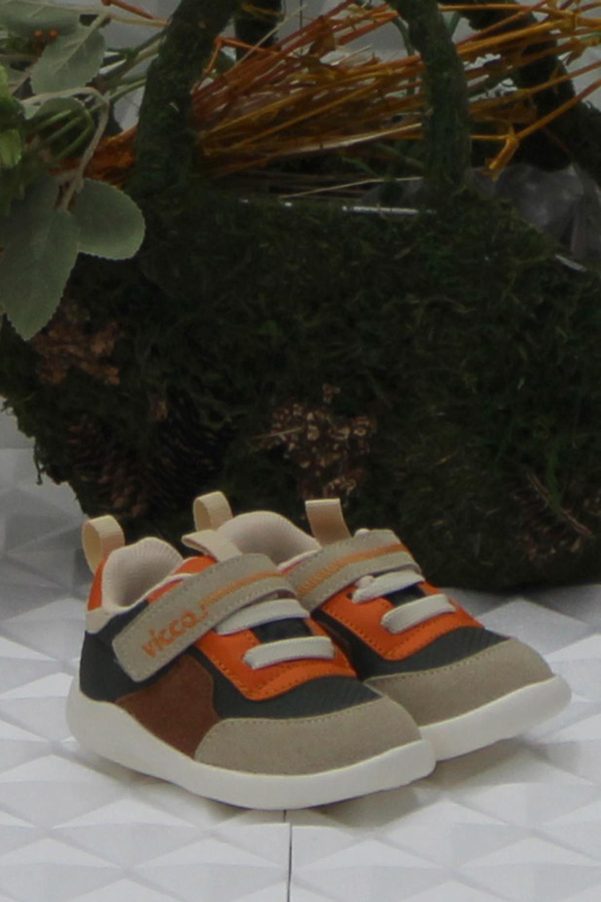 346.E23K.379 Haki İlk Adım Anatomik Erkek Çocuk Ayakkabı - Görsel 3