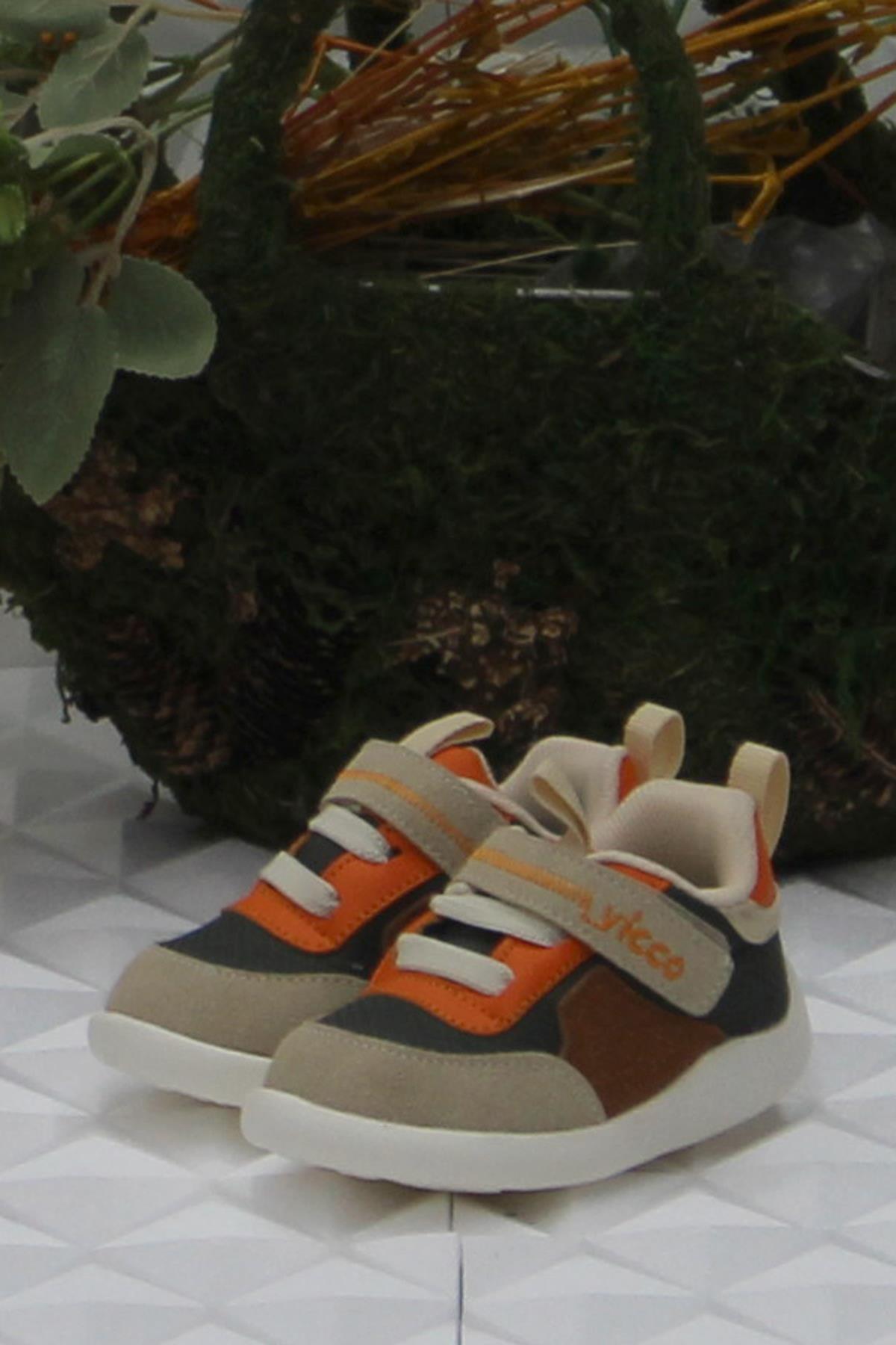 346.E23K.379 Haki İlk Adım Anatomik Erkek Çocuk Ayakkabı - Görsel 4