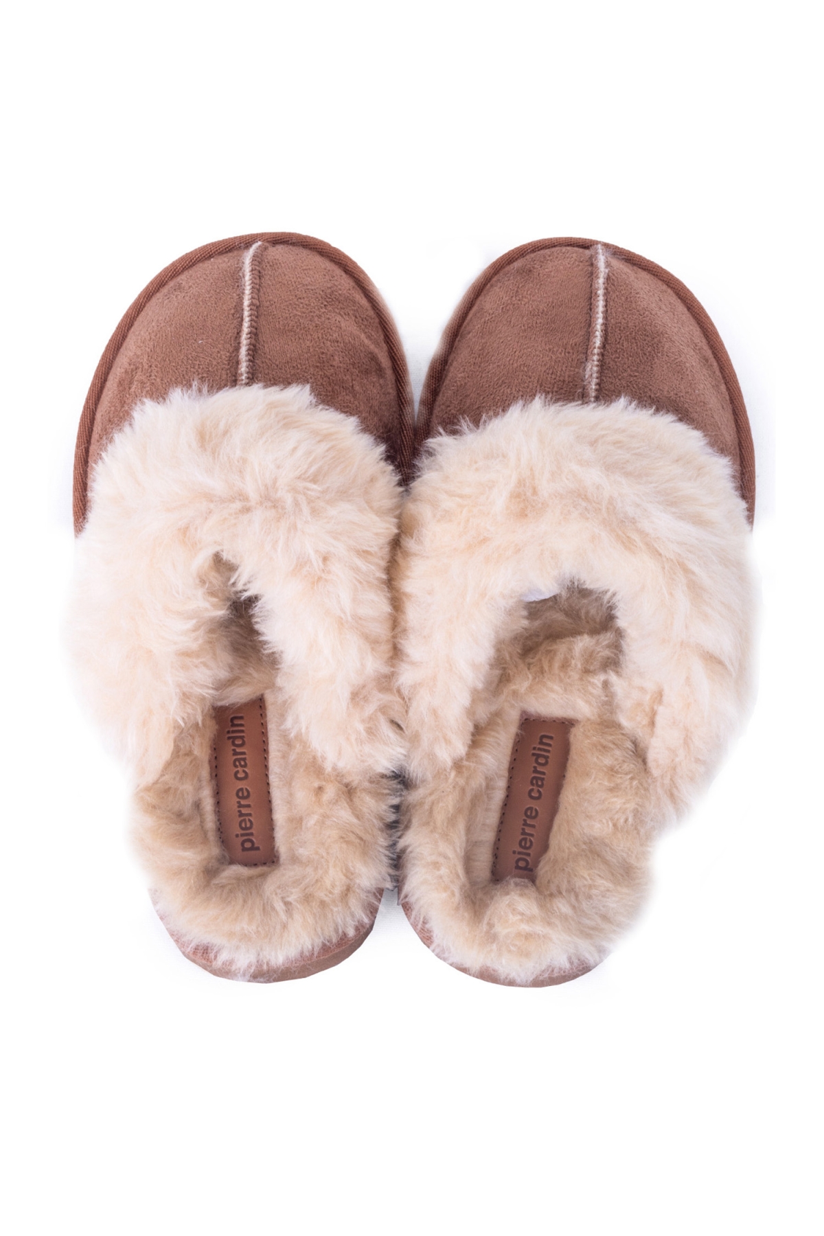 Pierre Cardin Pierre Cardin 54390 Kadın Kışlık Terlik Taba Sandalet & Terlik | Flo Taba - 4. görsel