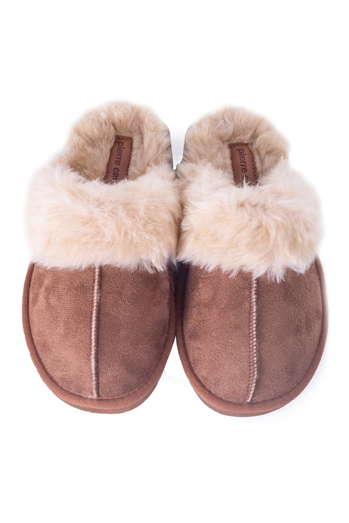 Pierre Cardin Pierre Cardin 54390 Kadın Kışlık Terlik Taba Sandalet & Terlik | Flo Taba - 5. görsel