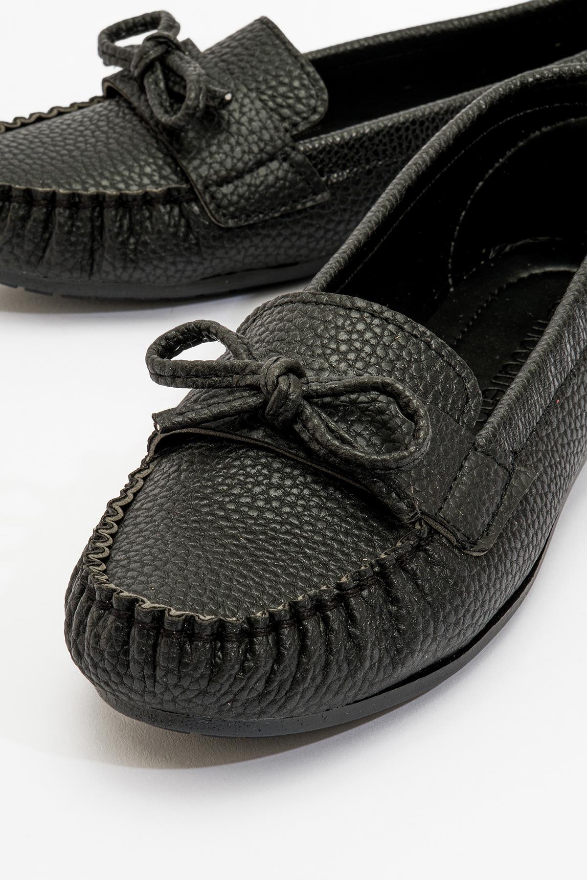 Kadın Fiyonklu Babet SİYAH NOKTALI - Görsel 4