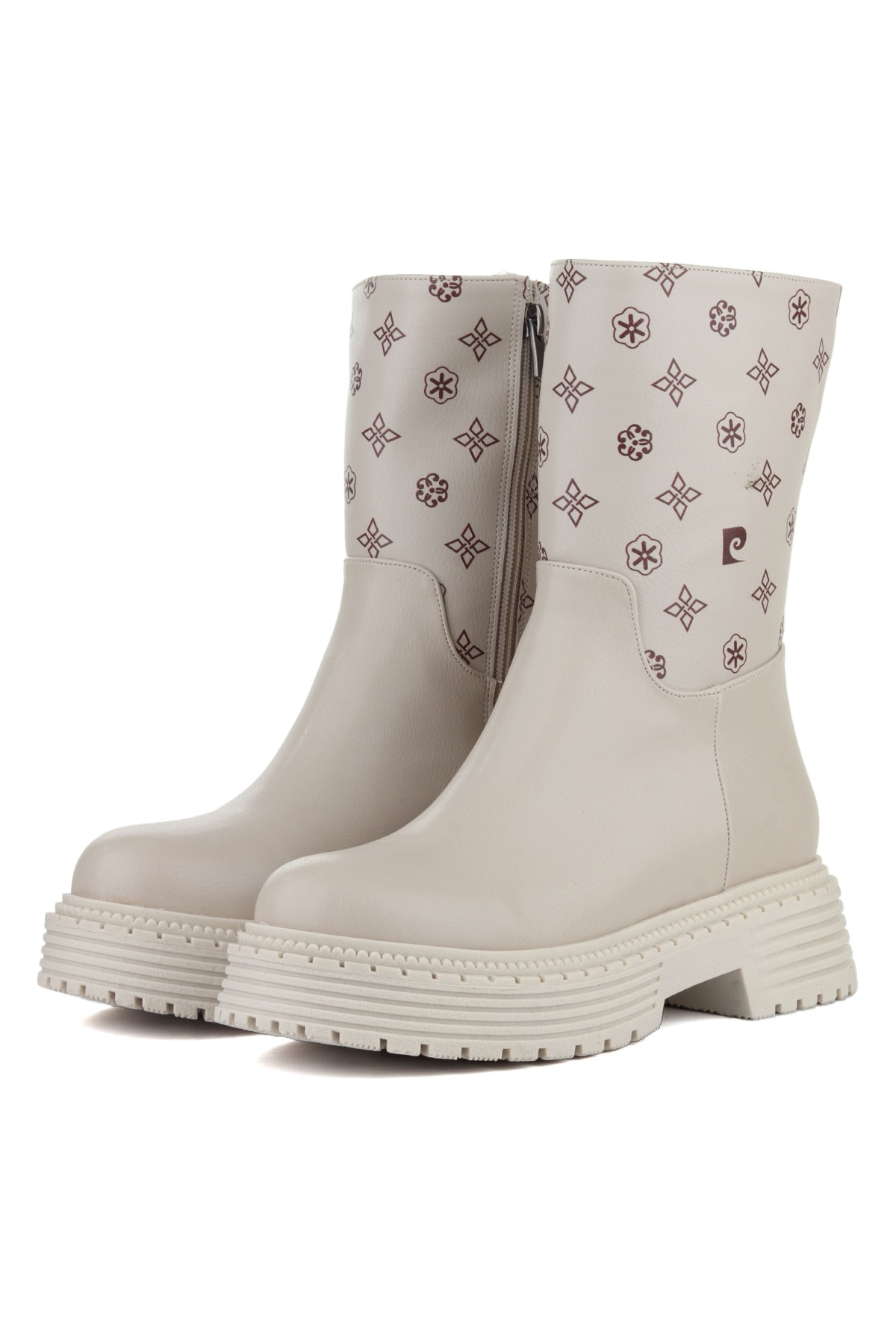 54136 Comfort Sıcak Astar Fermuarlı Kadın Bot - Görsel 3