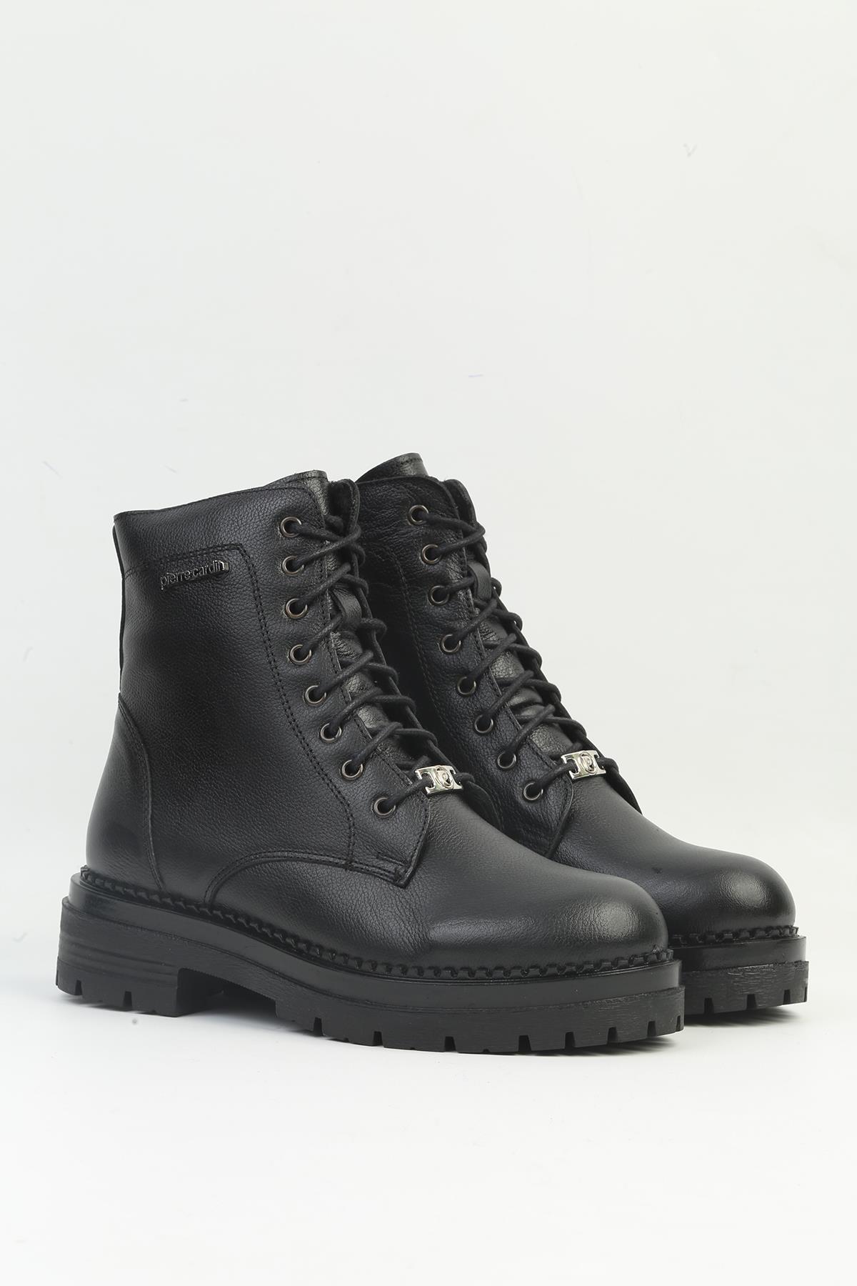 ® | PC-54061 Kadın Siyah Bot - Görsel 3