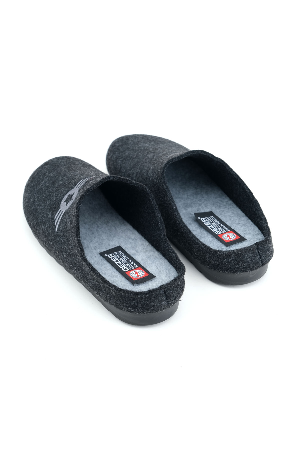 GEZER Kışlık Rahat Taban Ev Bahçe Erkek Terlik - Görsel 9