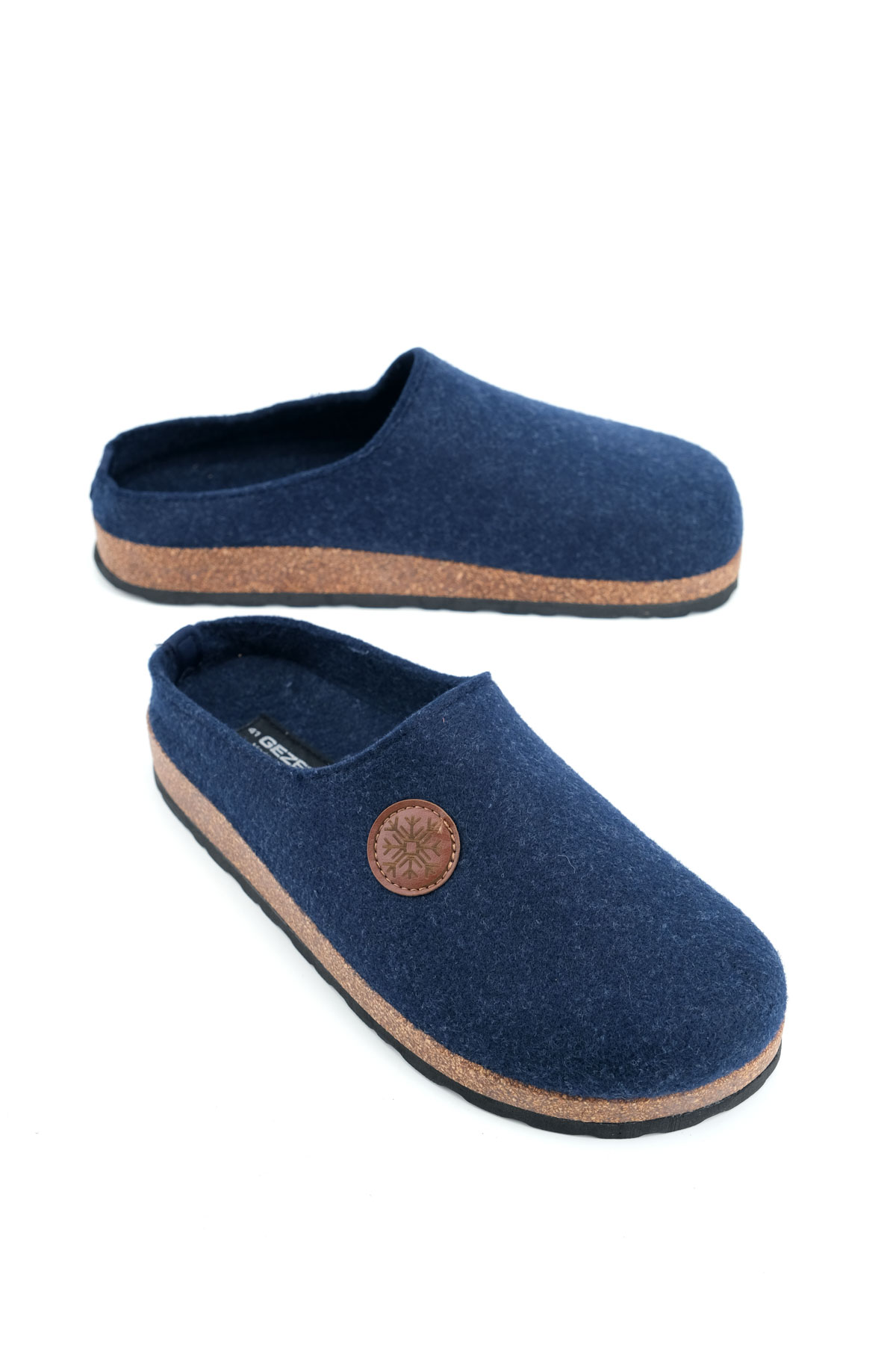 Kışlık Mantar Taban Ev Bahçe Rahat Taban Erkek Terlik - Görsel 2