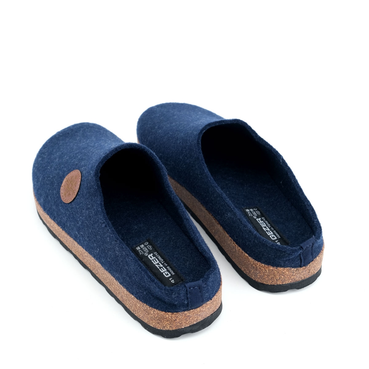 Kışlık Mantar Taban Ev Bahçe Rahat Taban Erkek Terlik - Görsel 3