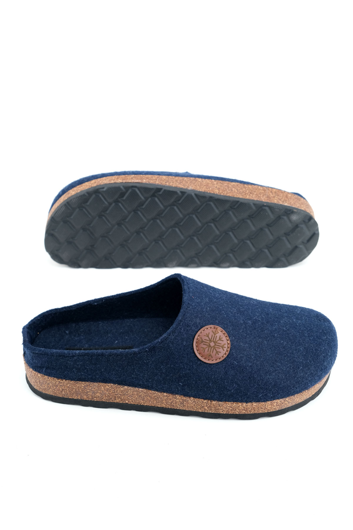 Kışlık Mantar Taban Ev Bahçe Rahat Taban Erkek Terlik - Görsel 7