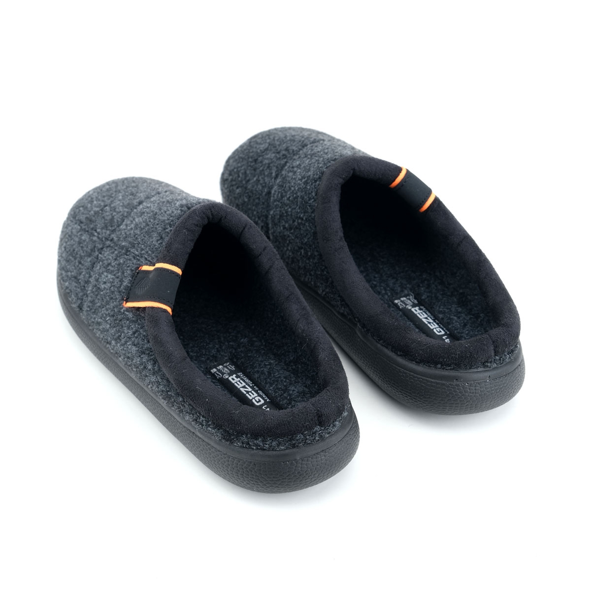 Gezer Gezer Gri Kışlık Erkek Comfort Taban Ev Bahçe Terlik Sandalet & Terlik | Flo Gri - 3. görsel