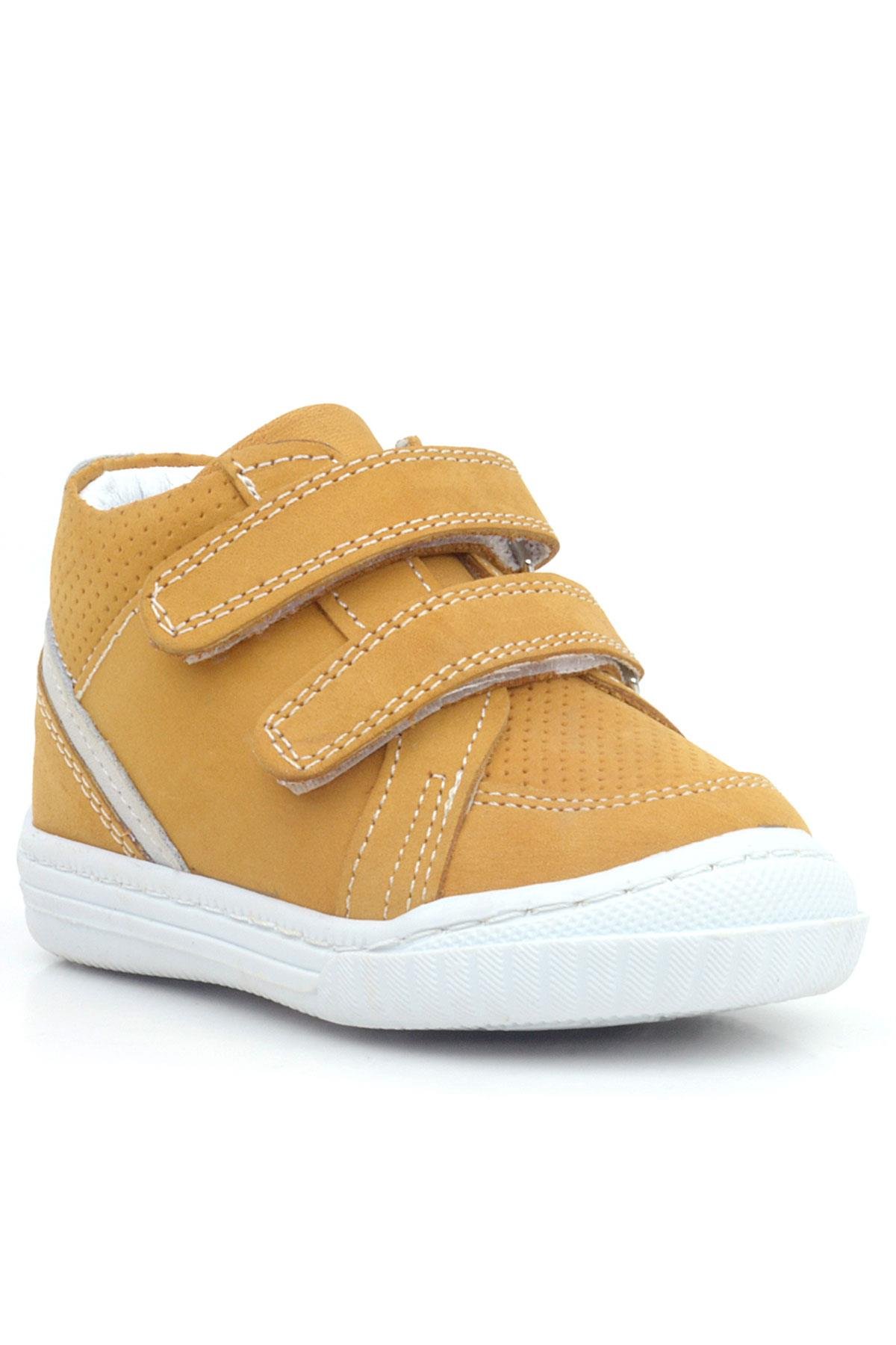 Raya Hakiki Deri Taba Cırtlı Erkek Bebek Bot - Görsel 2