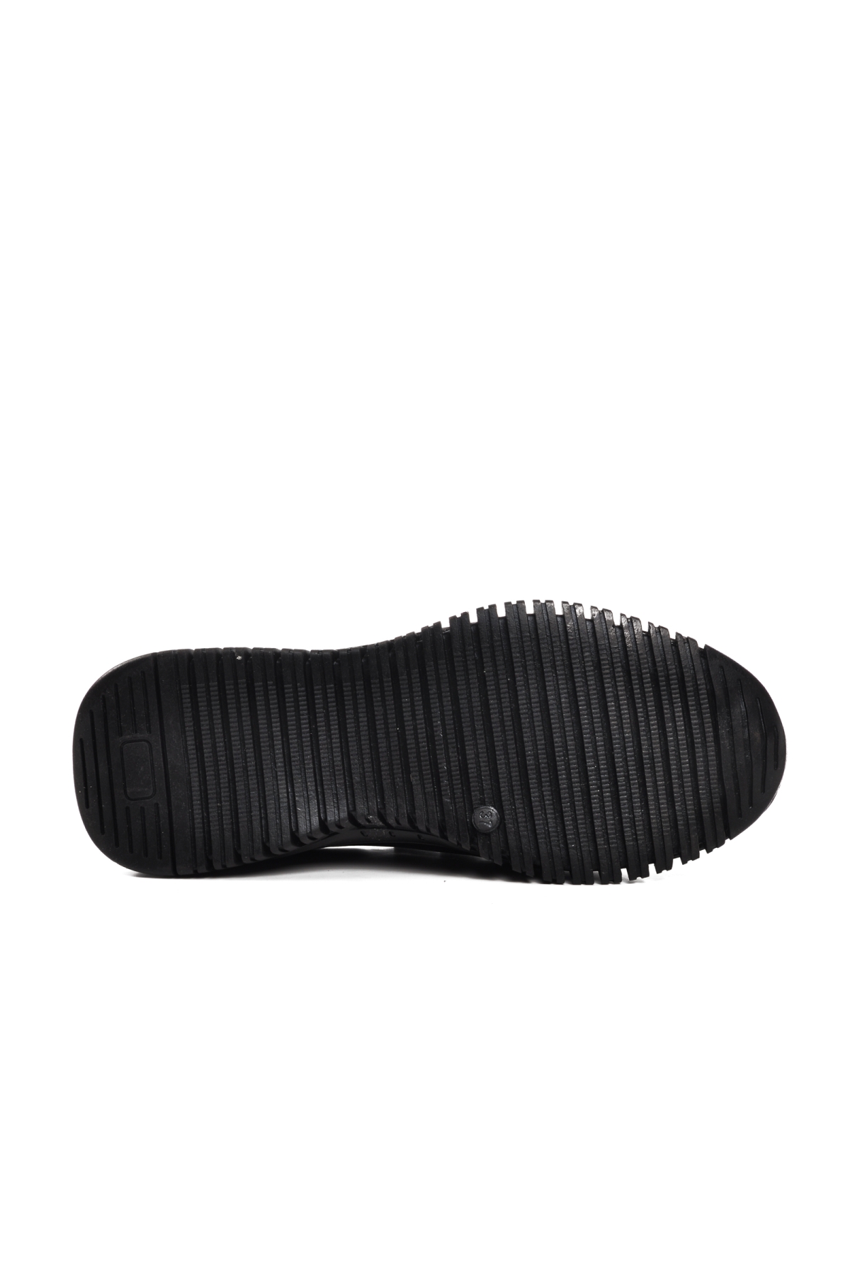 Z006 Siyah Hakiki Deri Kadın Günlük Ayakkabı - Görsel 6