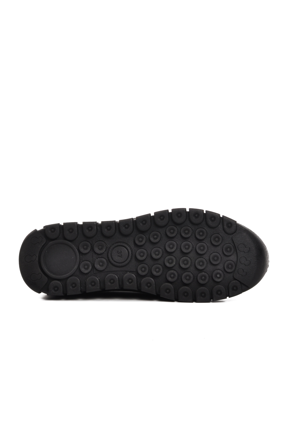 9059-25K Siyah Hakiki Deri Kadın Günlük Ayakkabı - Görsel 6