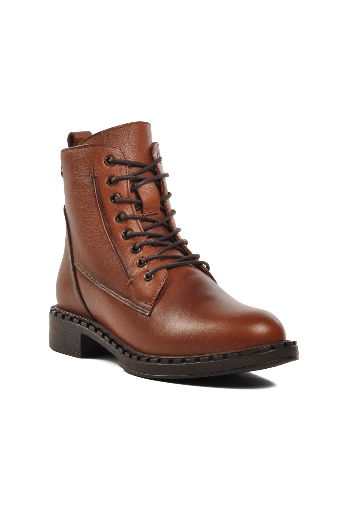 8495 Taba İçi Kürklü Hakiki Deri Kadın Bot - Görsel 4