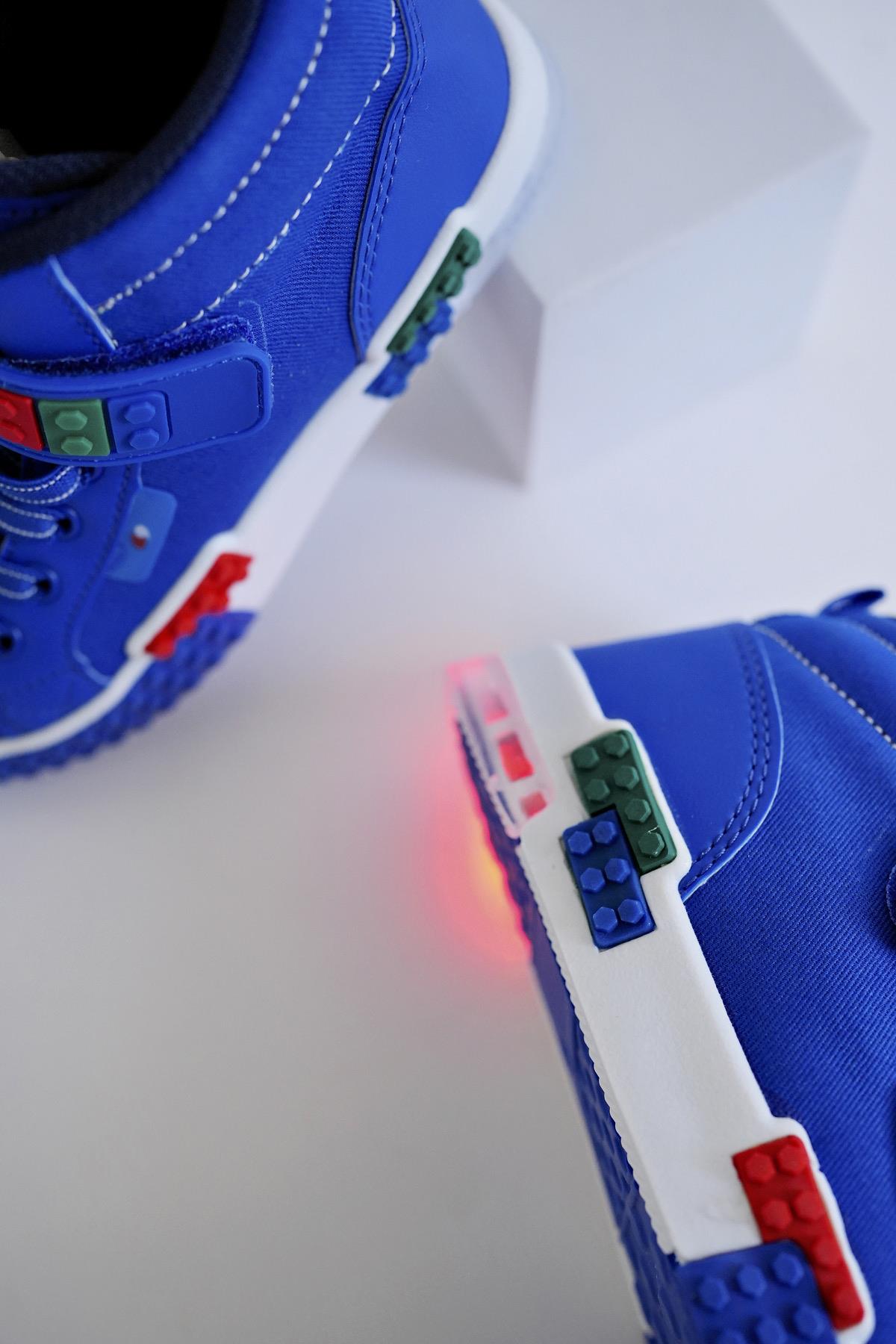 KUKULİ Garantili Legolu Bağcıklı ve Cırtlı Ortopedik Çocuk Spor Bot - Görsel 7