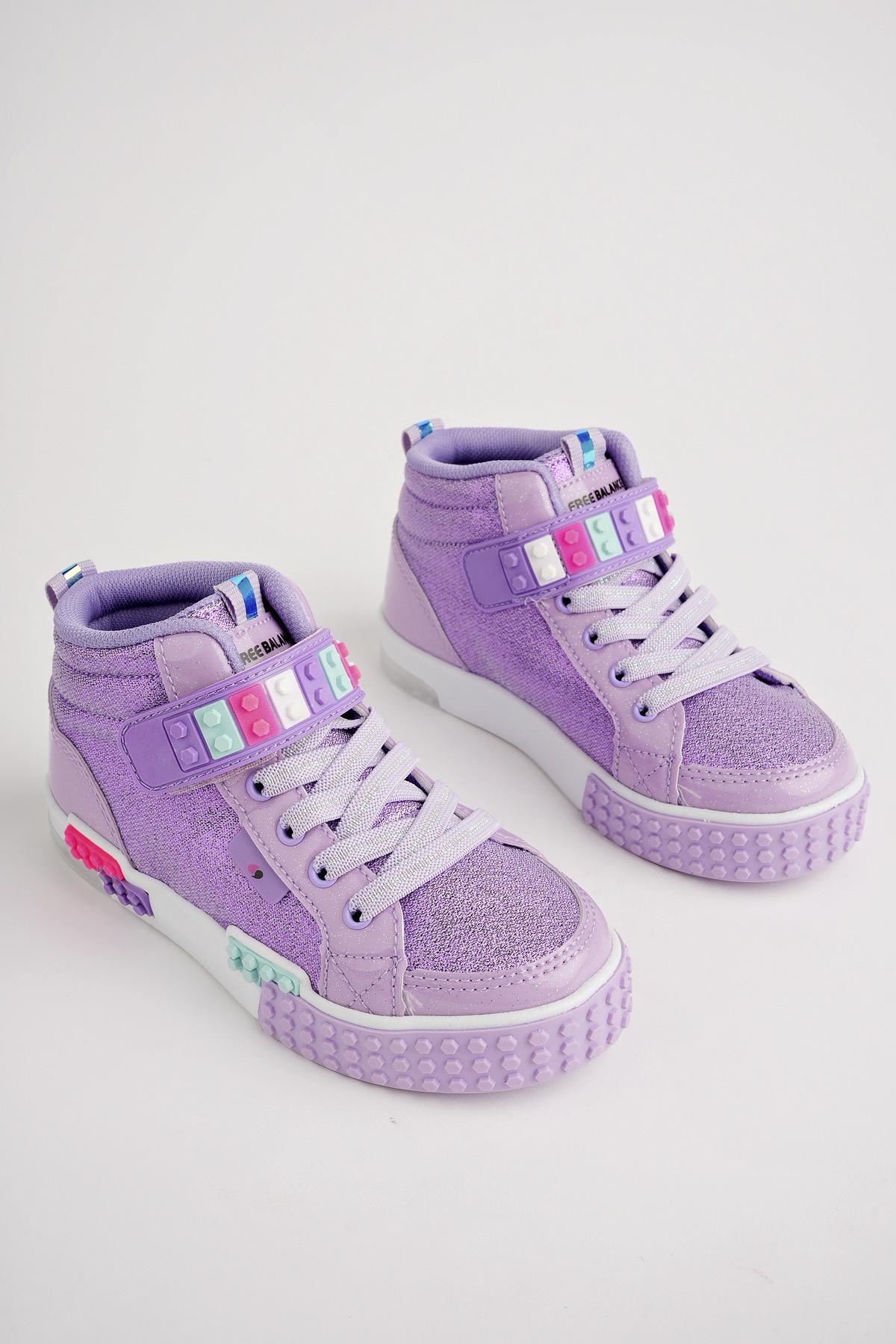 KUKULİ Garantili Legolu Bağcıklı ve Cırtlı Ortopedik Çocuk Spor Bot - Görsel 2