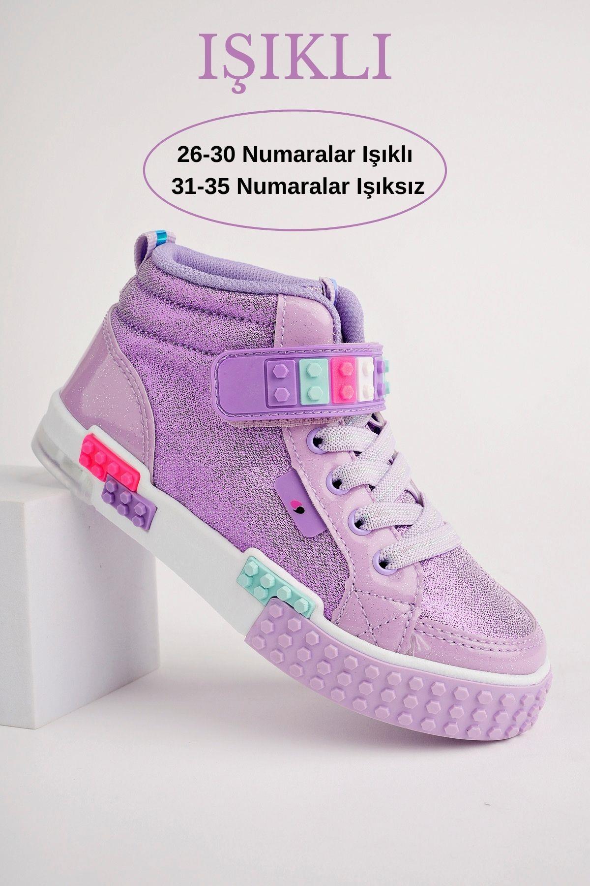 KUKULİ Garantili Legolu Bağcıklı ve Cırtlı Ortopedik Çocuk Spor Bot - Görsel 3