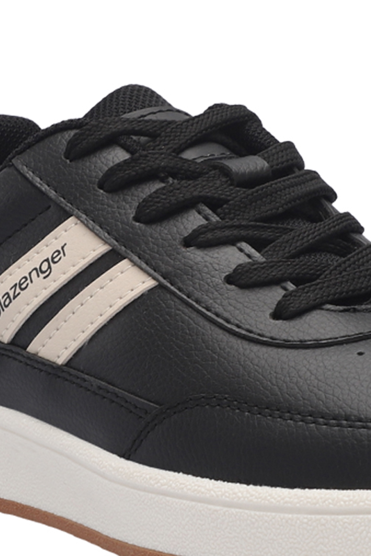 MONET IN Erkek Sneaker Ayakkabı Siyah / Bej - Görsel 5