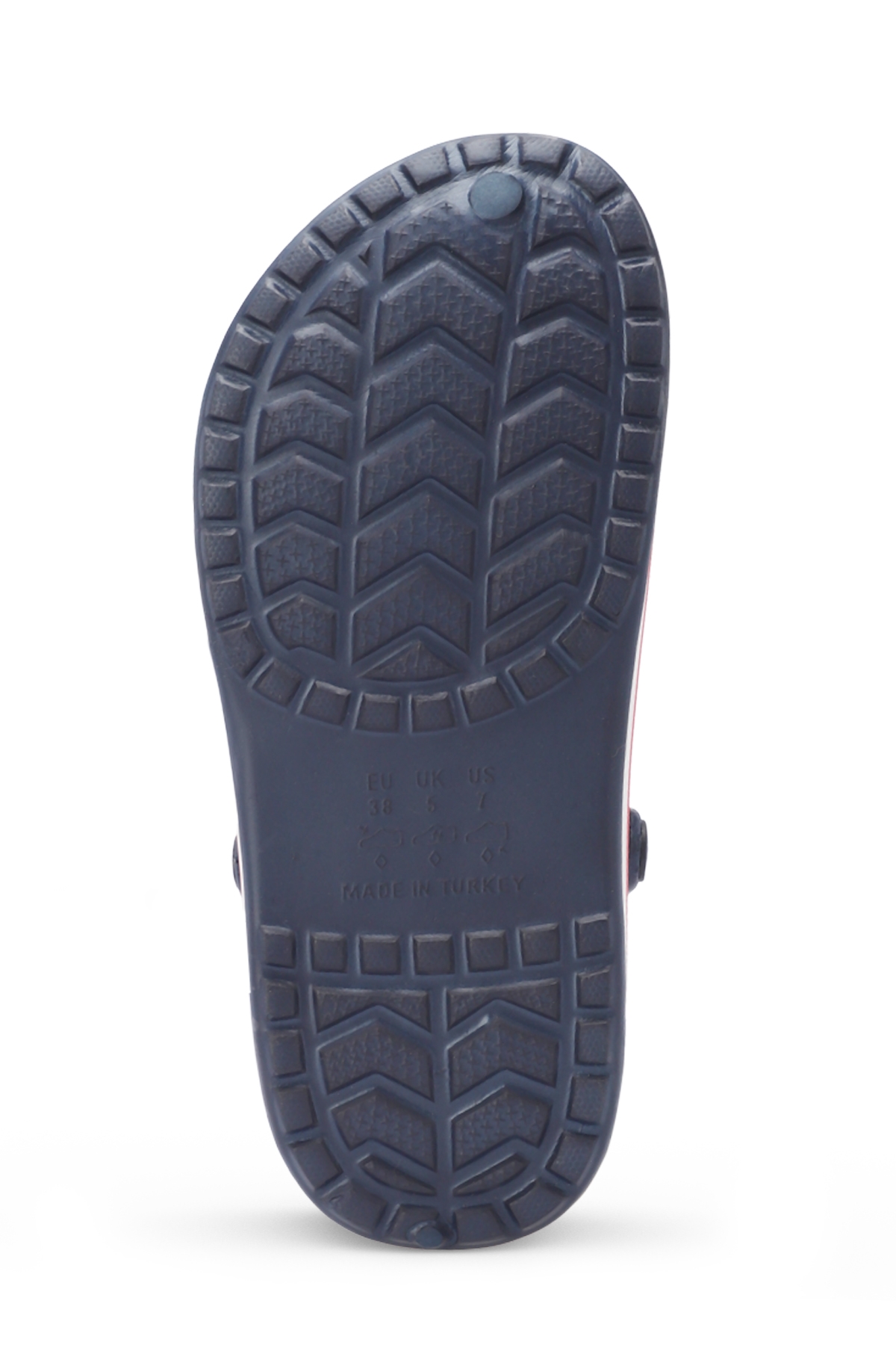 EVA Kadın Terlik Lacivert / Kırmızı - Görsel 8