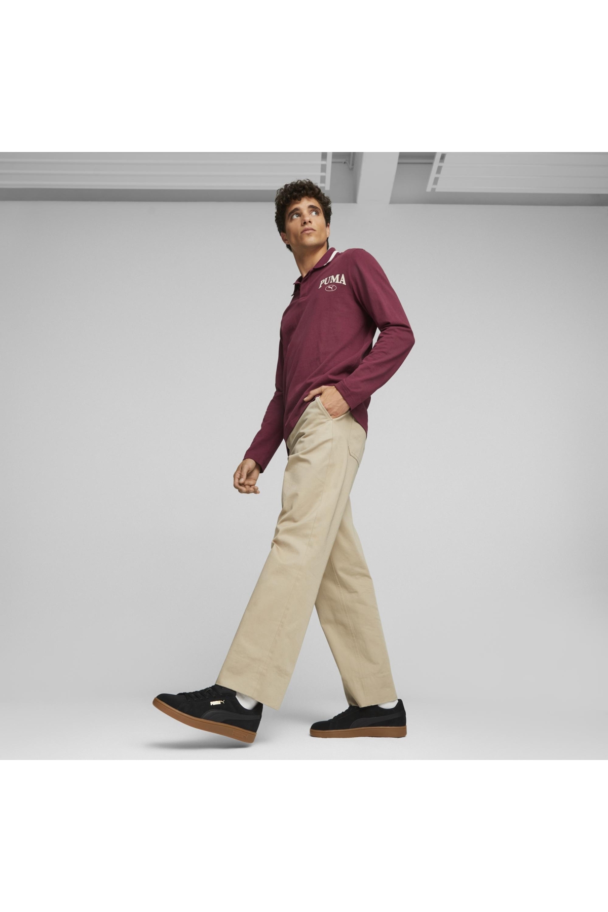 390984 Smash 3.0 Deri Sneaker Erkek Spor Ayakkabı - Görsel 4