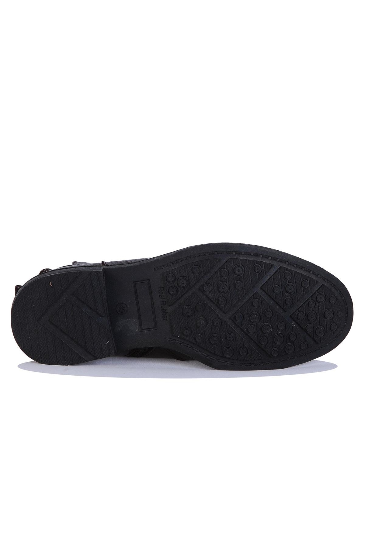 Mp 242-4508Mr %100 Deri Erkek Bağsız Kışlık Bot - Görsel 5