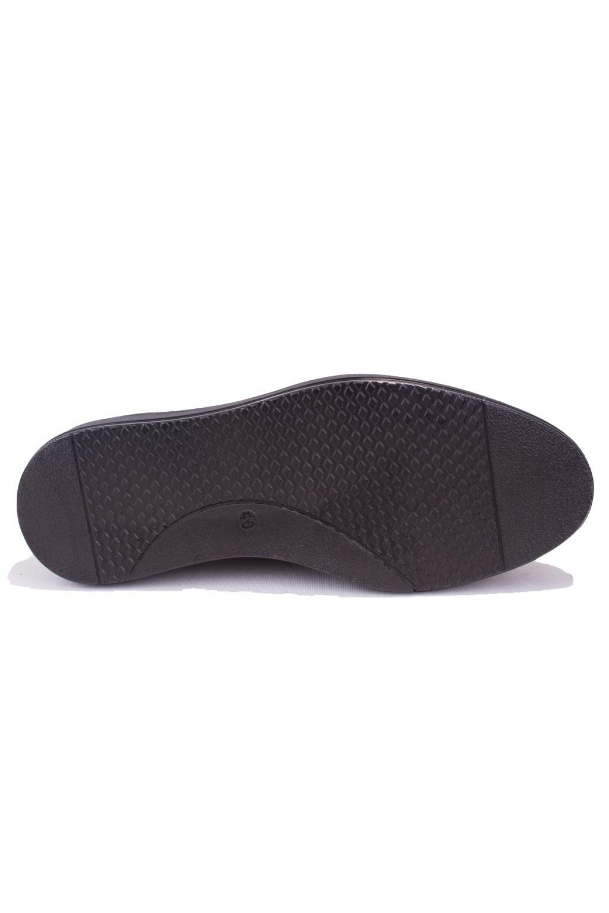 DMA08-800DG Siyah Poliüretan Taban Klasik Erkek Deri Ayakkabı - Görsel 5