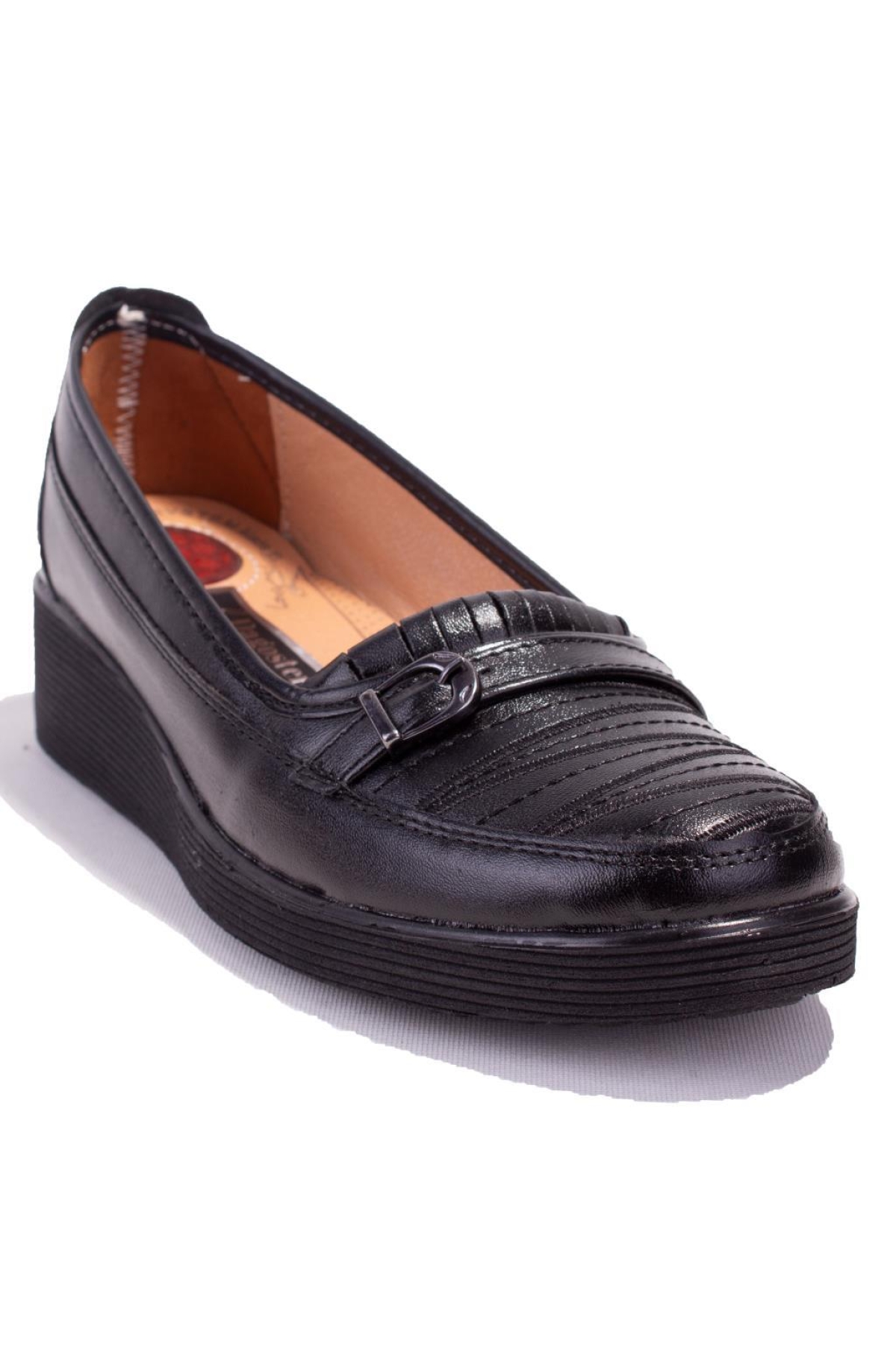DZA07-1194502 Siyah Ortopedik Günlük Kadın Ayakkabı - Görsel 3