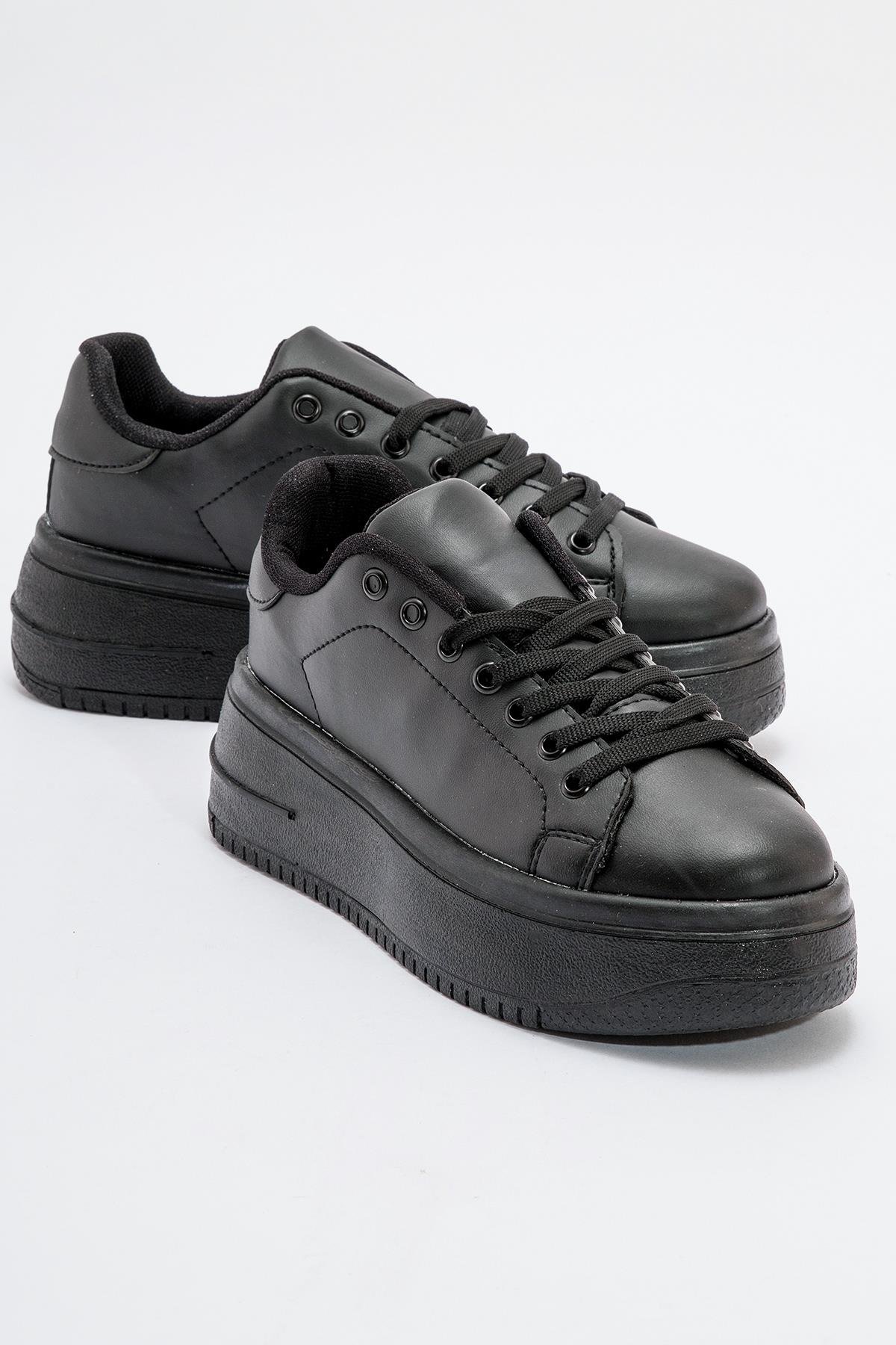 Kadın Anorak Spor Ayakkabı SİYAH CİLT - Görsel 2