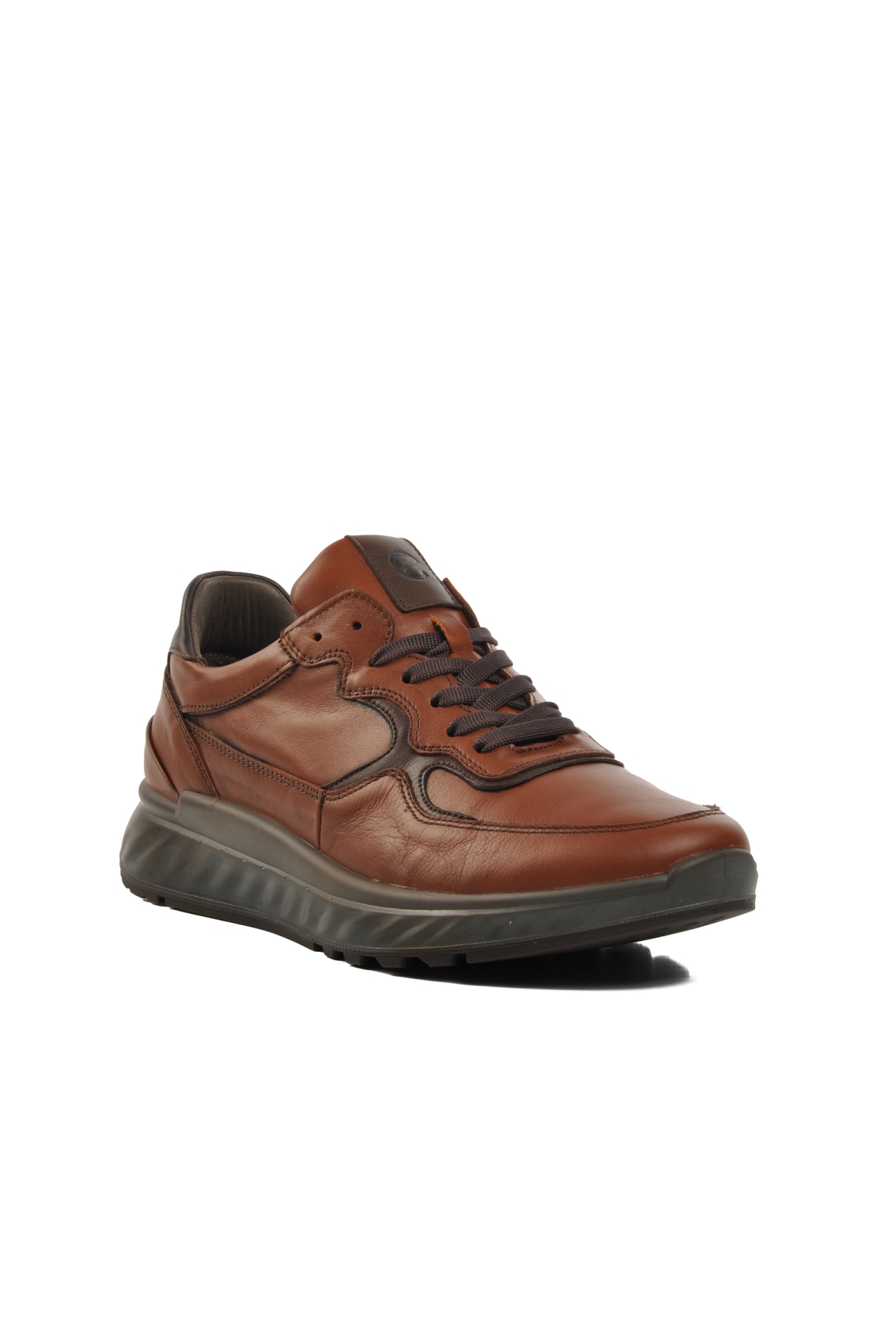 Ayakmod Kahve Hakiki Deri Ortopedik Erkek Günlük Ayakkabı 28840 - Görsel 4