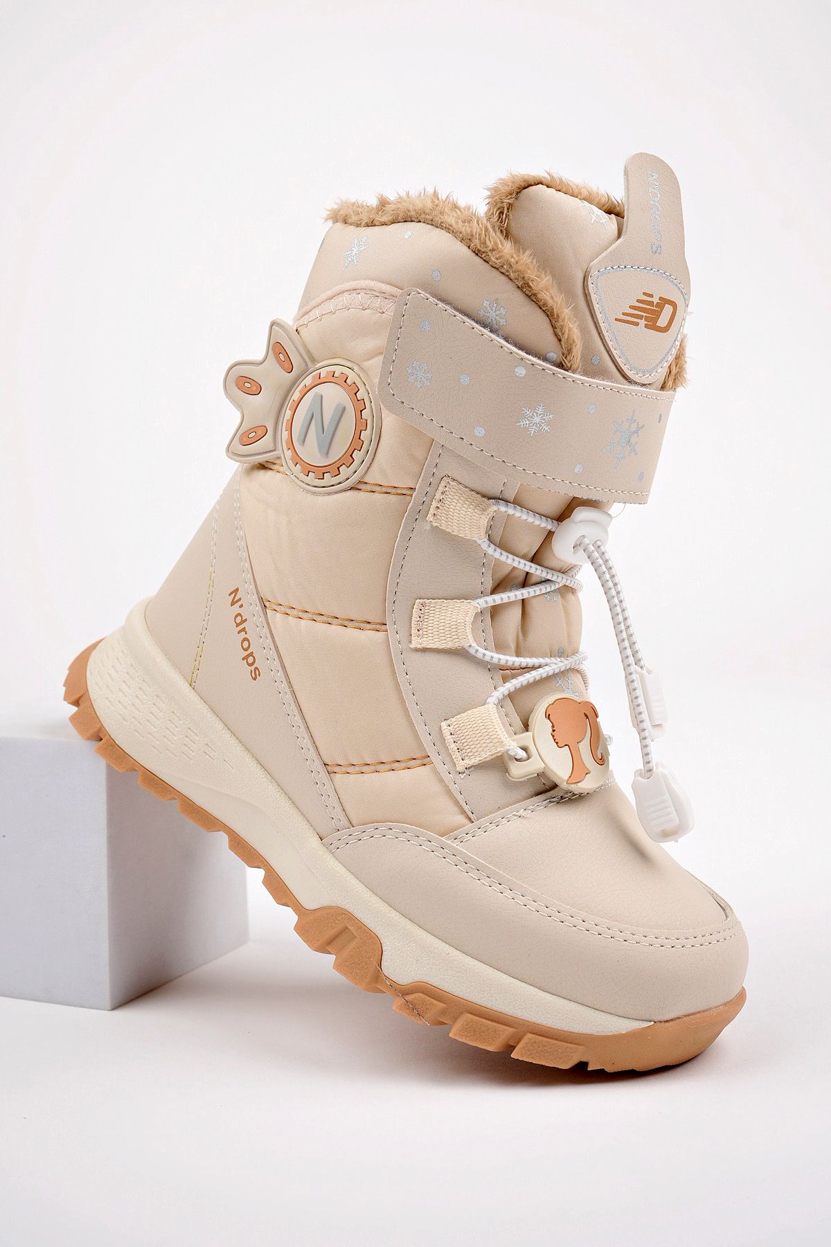 NDROPS Çocuk Kürklü Bot - Görsel 3