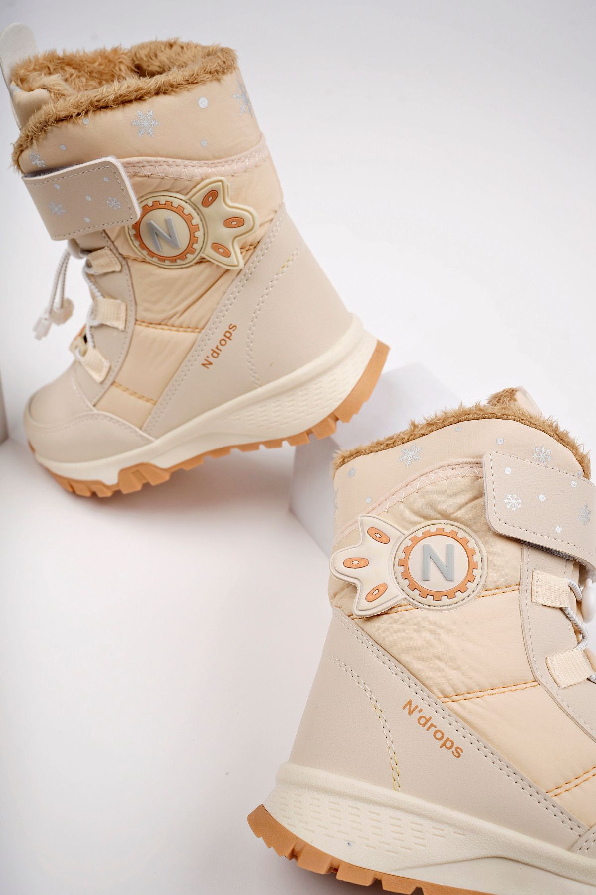 NDROPS Çocuk Kürklü Bot - Görsel 4