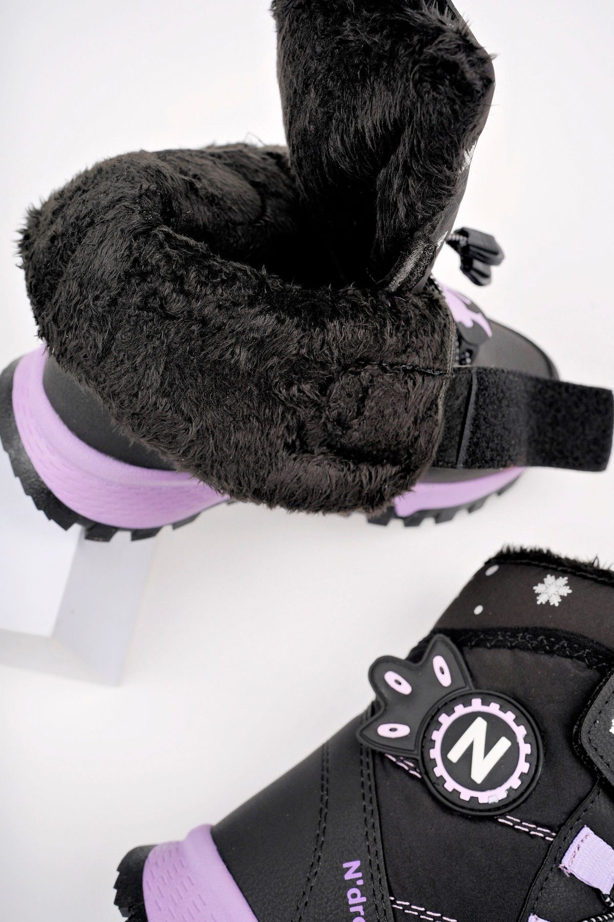 NDROPS Çocuk Kürklü Bot - Görsel 3