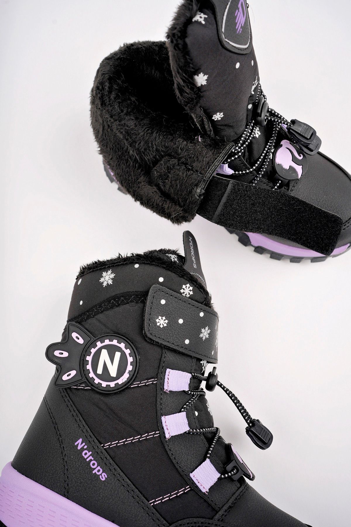 NDROPS Çocuk Kürklü Bot - Görsel 5