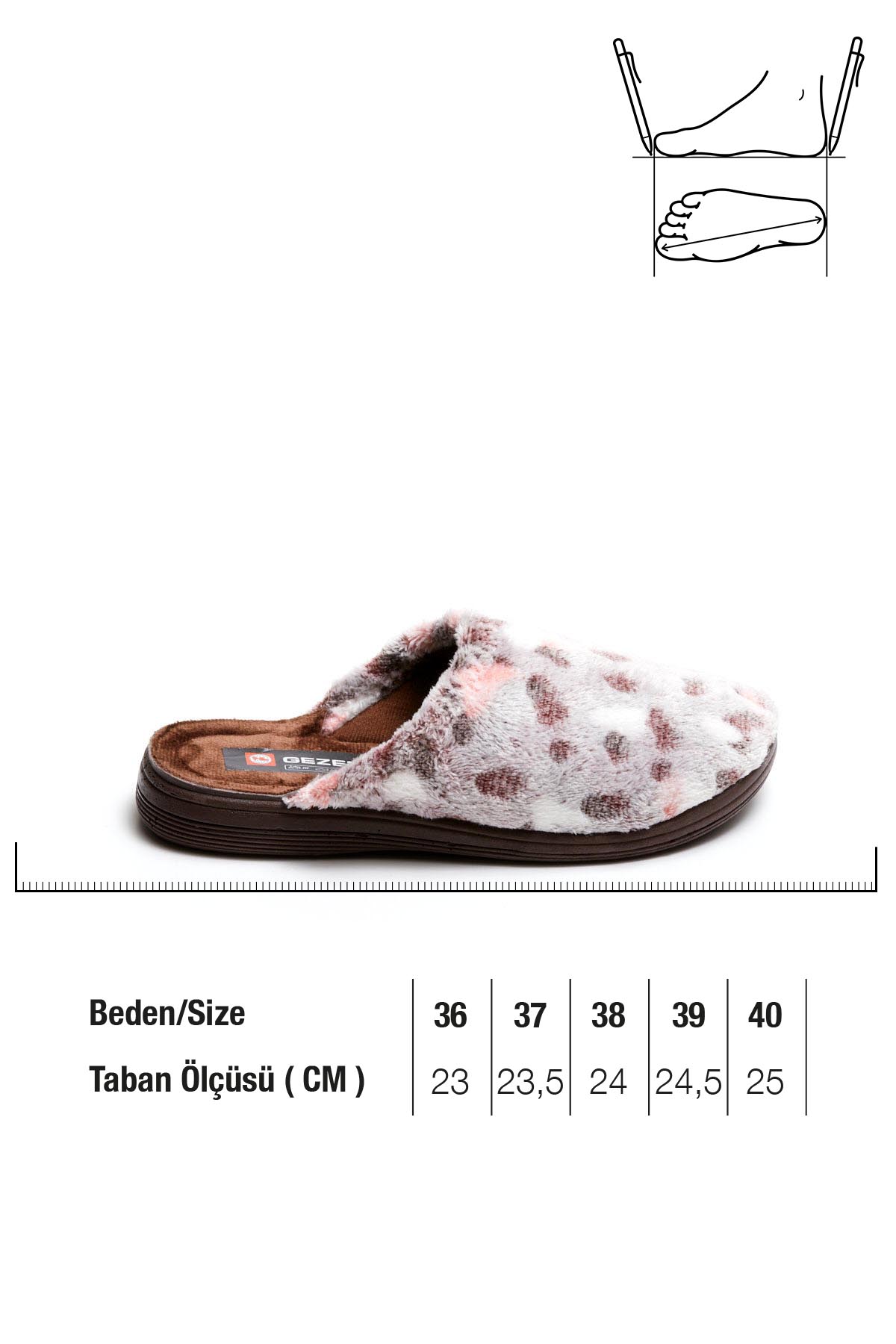 Kışlık Kadın Terlik - Görsel 3