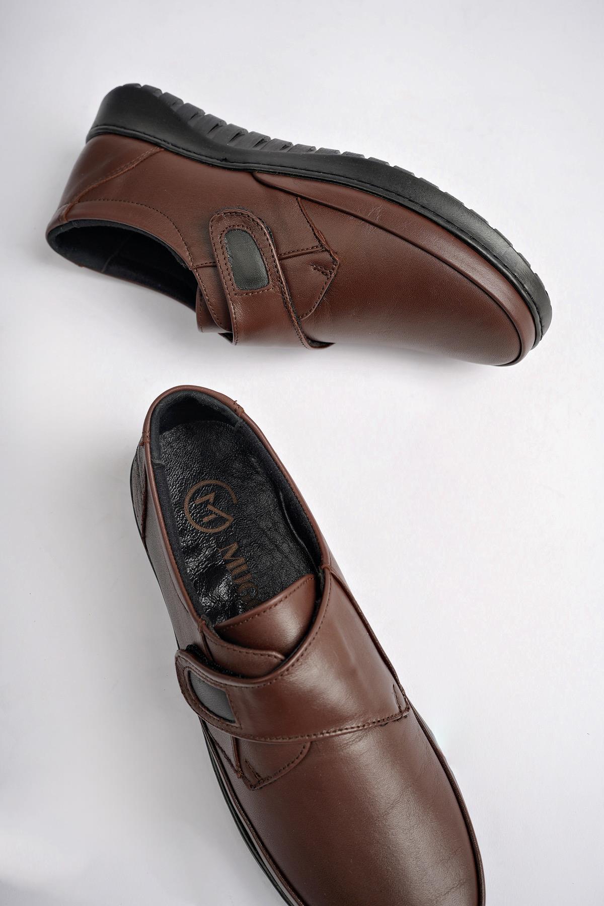 ARCH Garantili Ortopedik Taban Topuk Dikeni Hakiki Deri Kadın Ayakkabı - Görsel 4