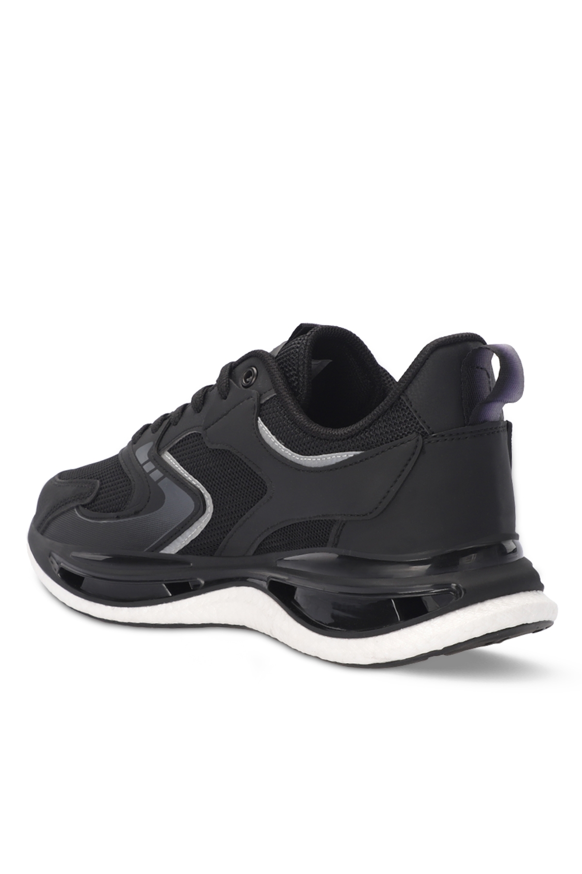 ZOWIE Erkek Sneaker Ayakkabı Siyah / Koyu Gri - Görsel 4