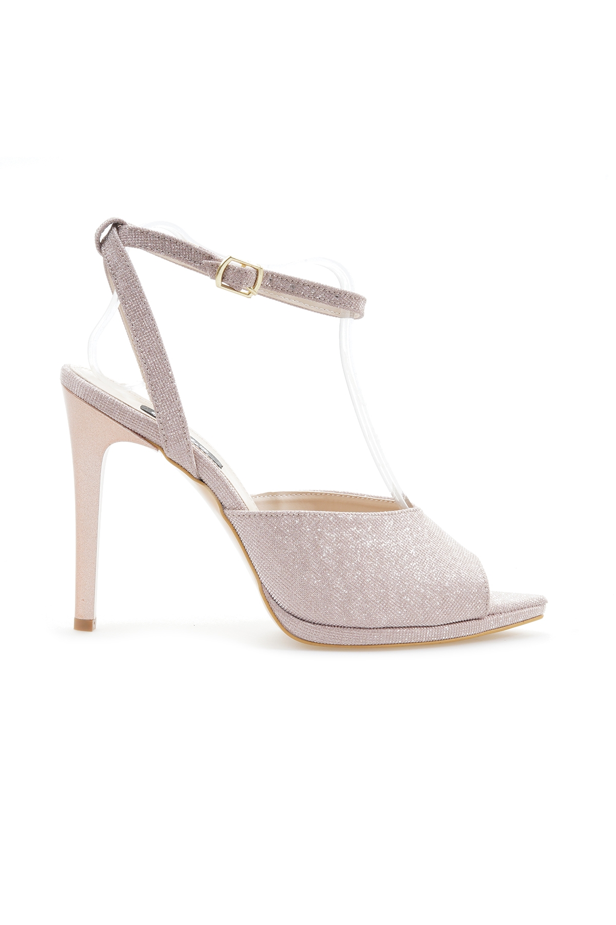 YAŞAR KAŞLI KADIN PLATFORM TABAN TOPUKLU AYAKKABI (36-40) 24Y YKA-820 Z ROSE SİMLİ - Görsel 2