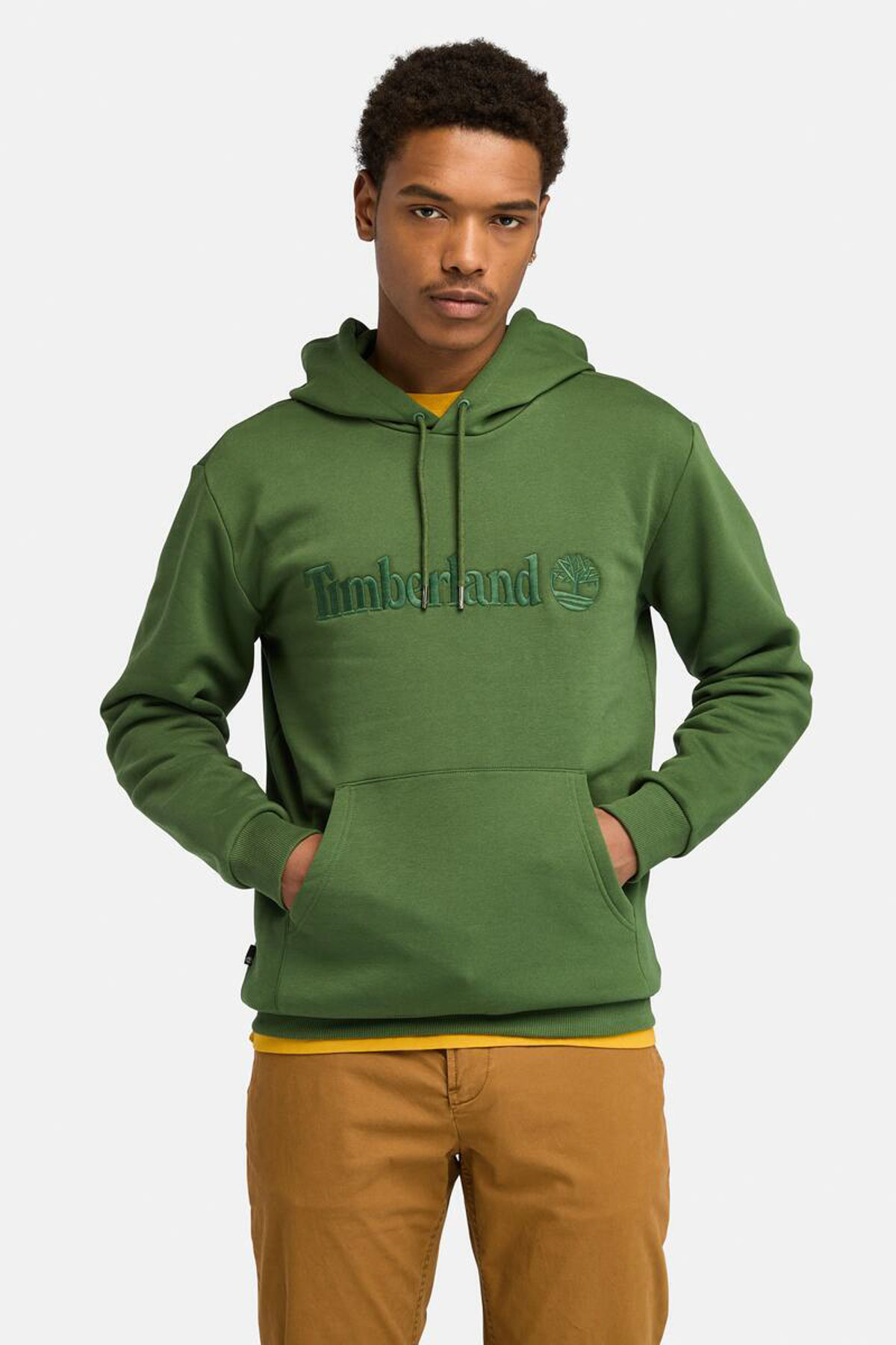 HAMPTHON Hoodie Yeşil Erkek Sweatshirt