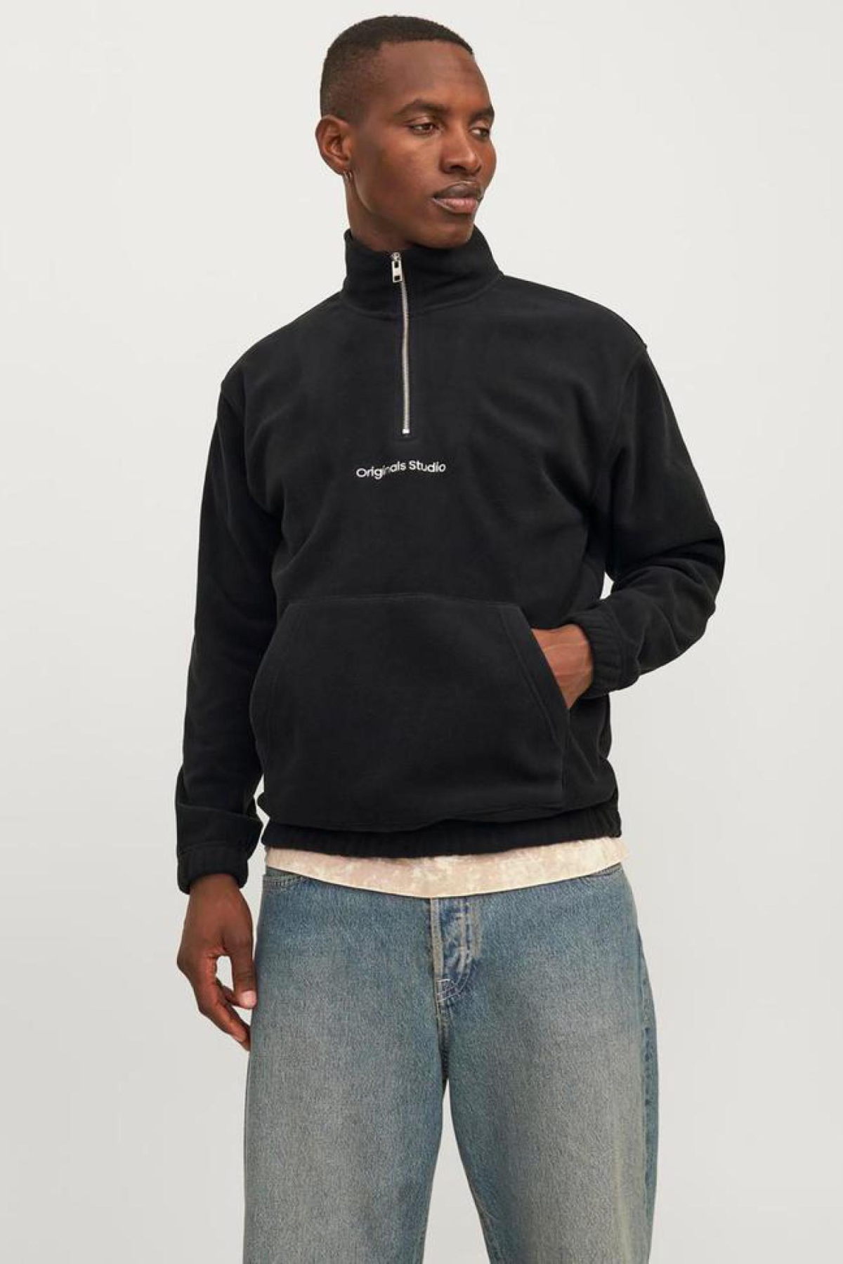 12262981 Jorvesterbro Fleece Quarter Zıp Noos Erkek Sweatshirt