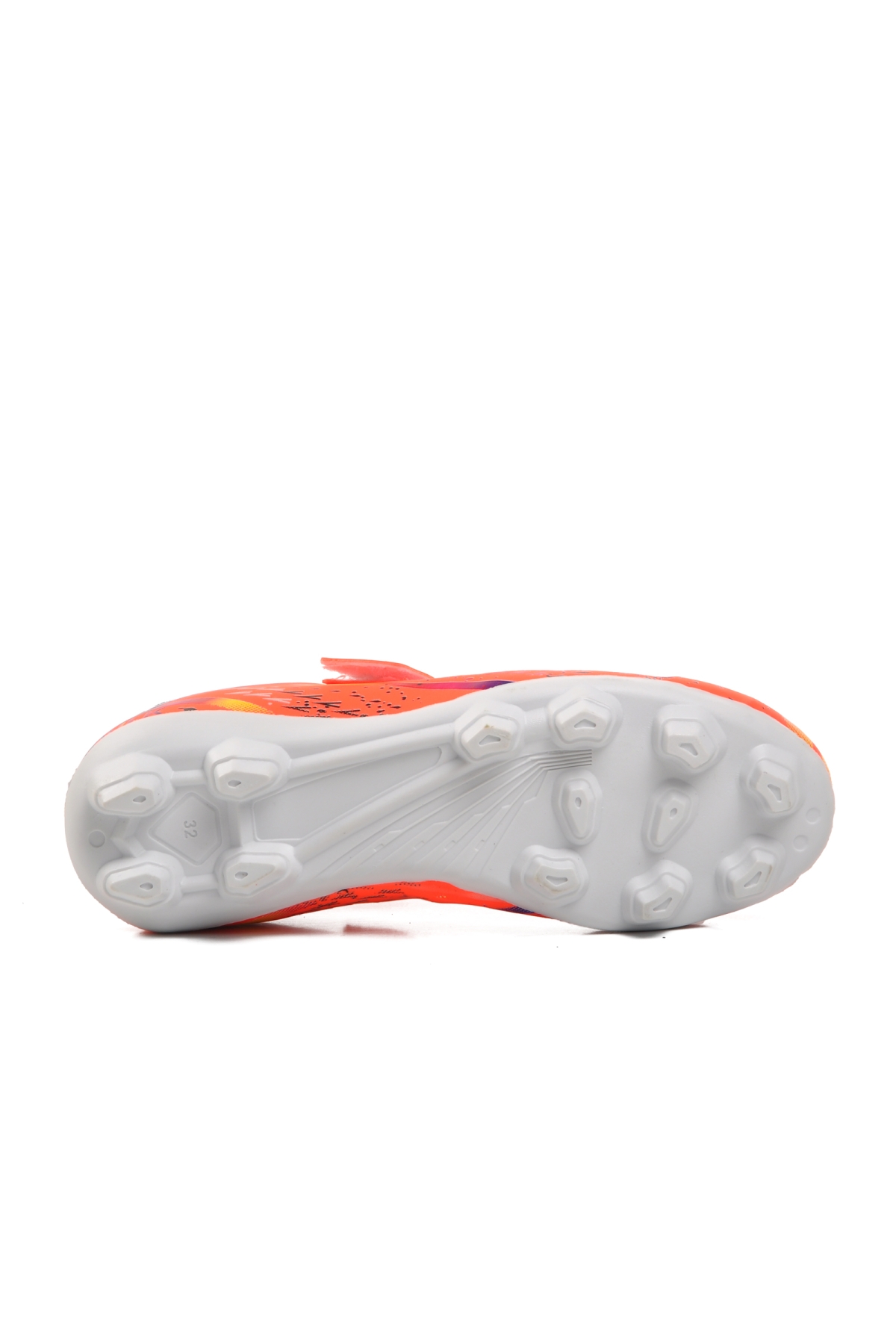 129-F Turuncu-Beyaz Çocuk Krampon - Görsel 6