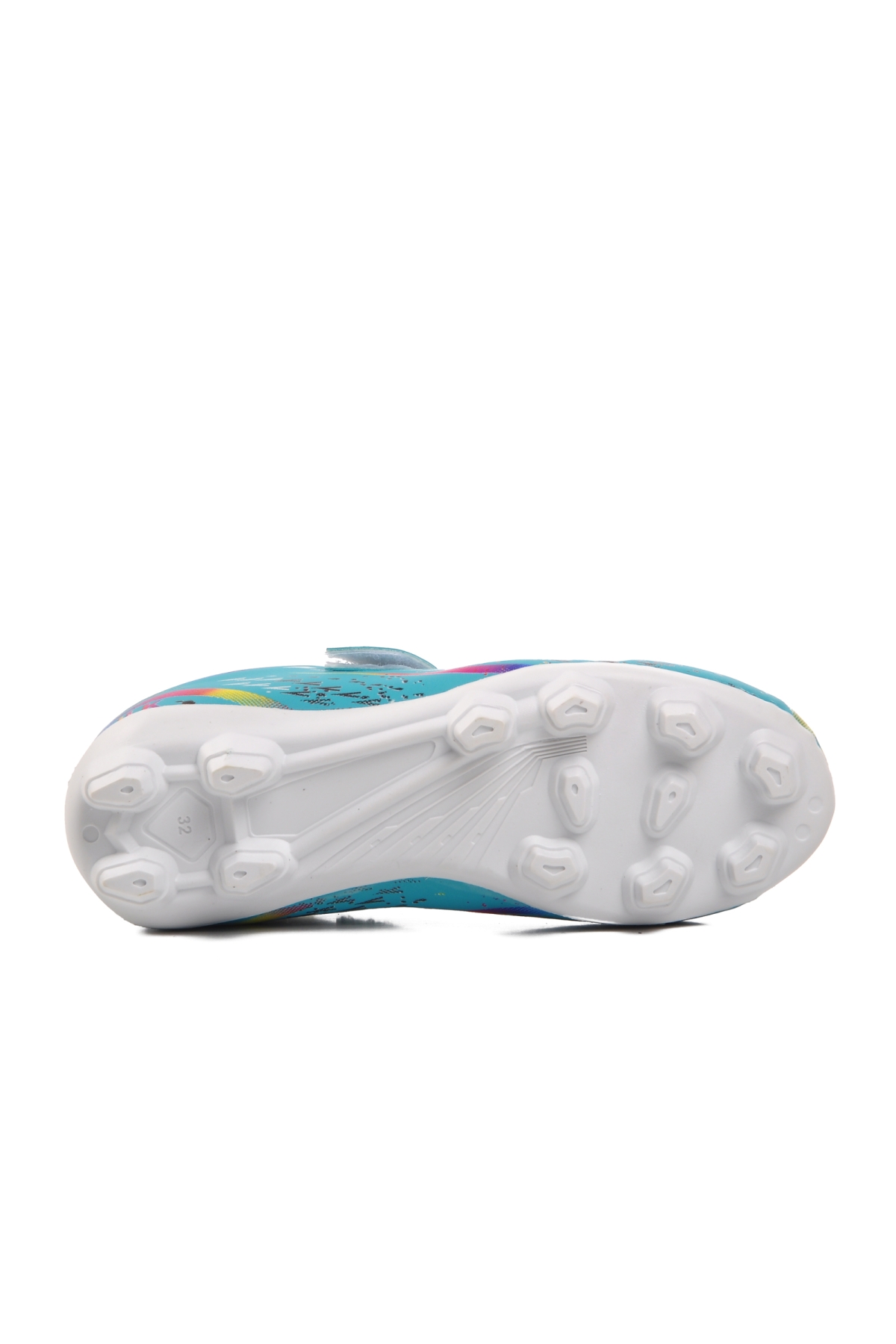 129-F Turkuaz-Beyaz Çocuk Krampon - Görsel 6