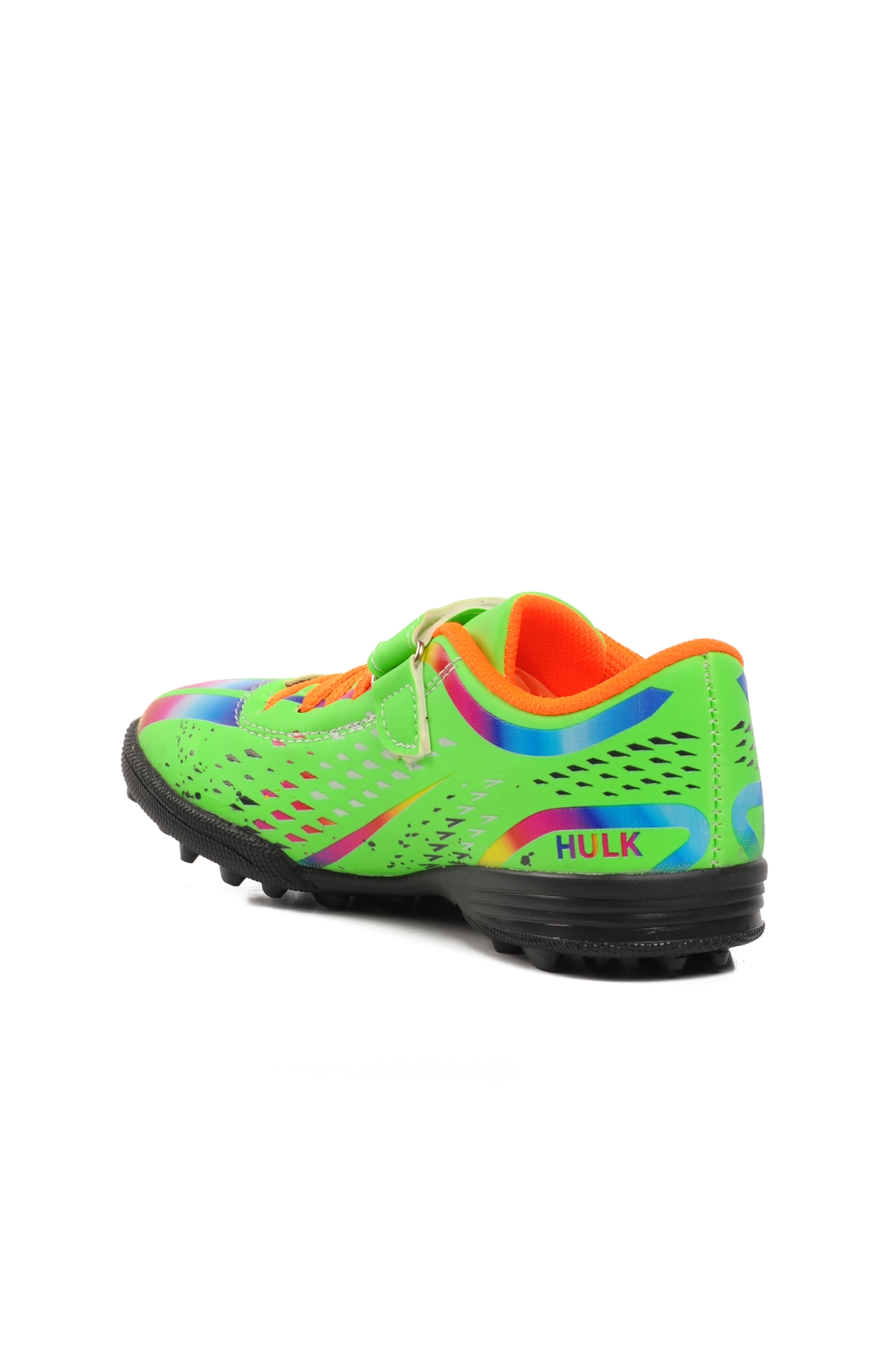 129-F Yeşil-Siyah Çocuk Halı Saha Ayakkabısı - Görsel 5