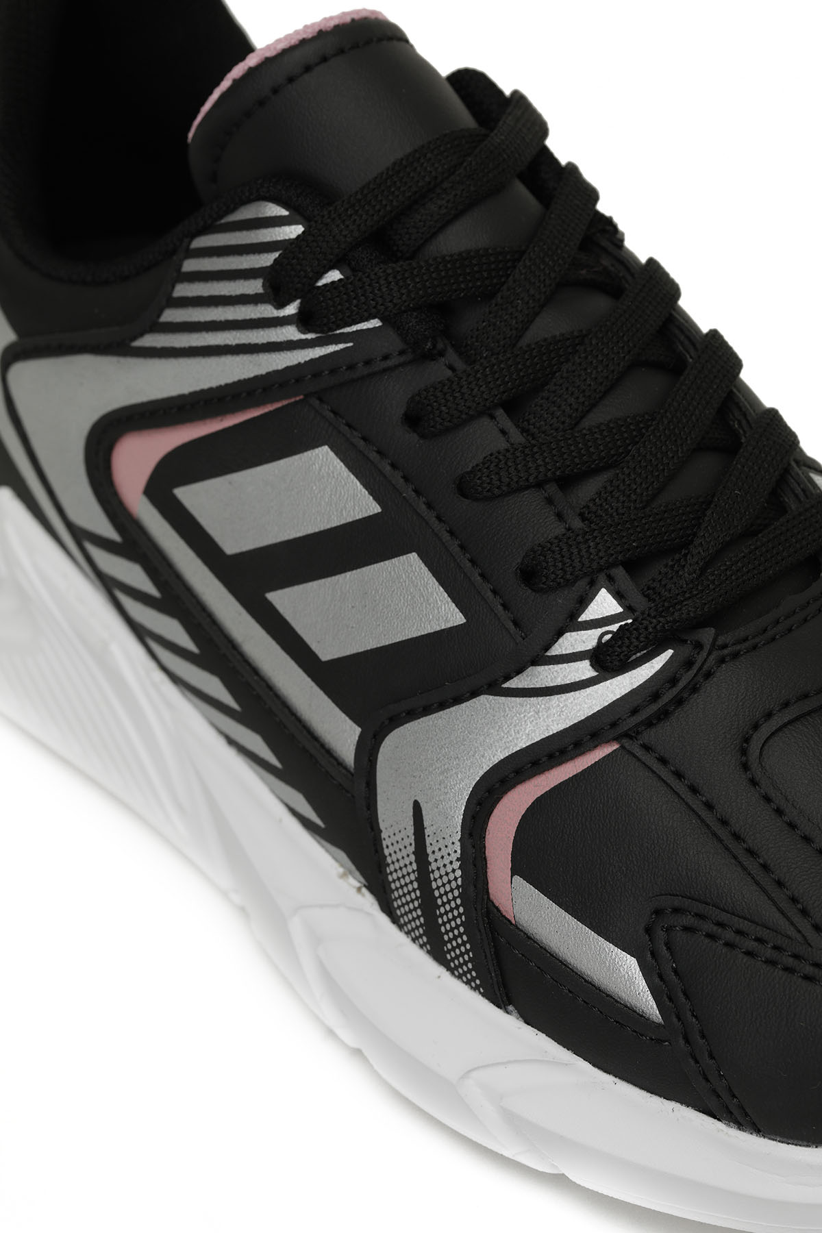 VITTORIA G 4PR Siyah Kız Çocuk Spor Ayakkabı - Görsel 8