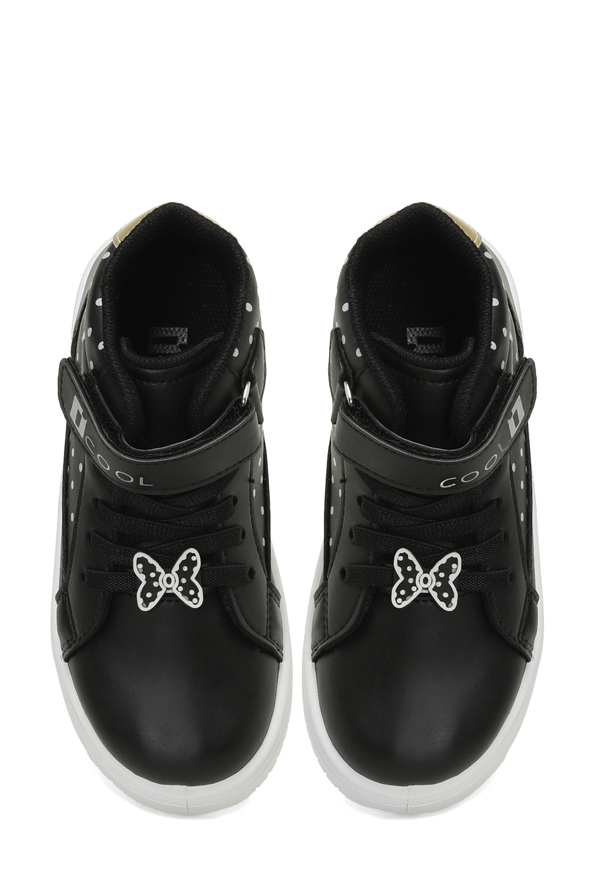 GANNI DOT P 4PR Siyah Kız Çocuk High Sneaker - Görsel 5