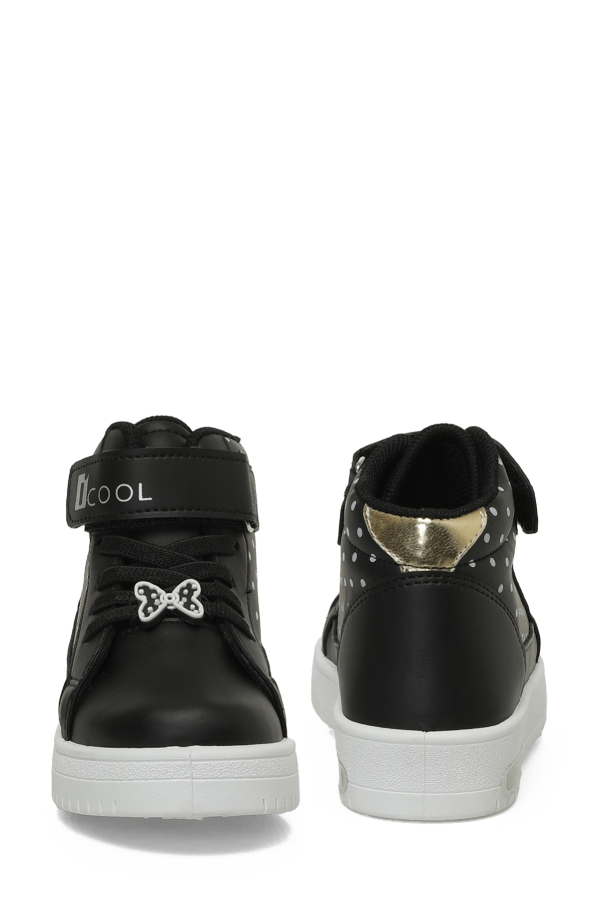 GANNI DOT P 4PR Siyah Kız Çocuk High Sneaker - Görsel 6