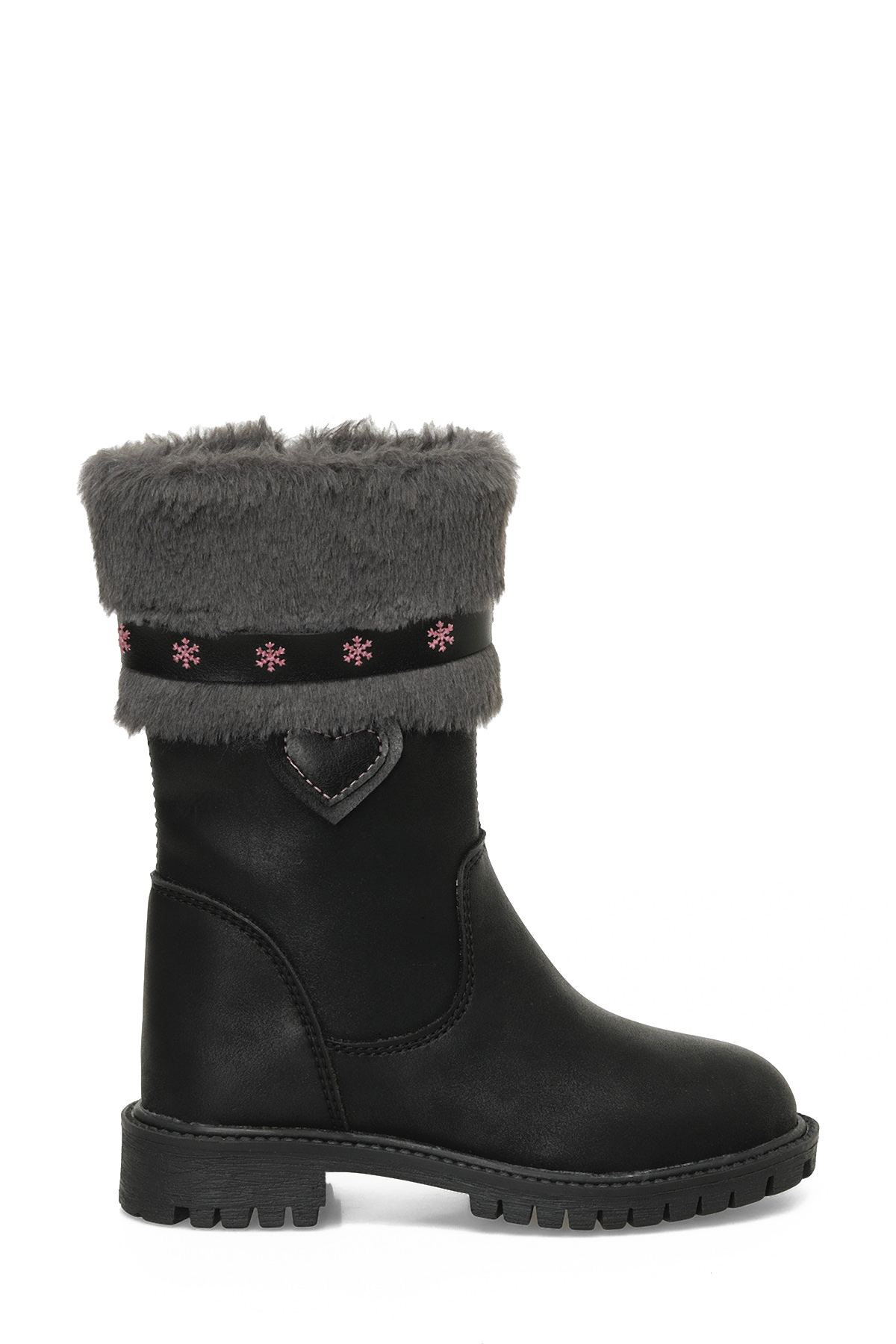 NOES.P4PR Siyah Kız Çocuk Çizme - Görsel 2