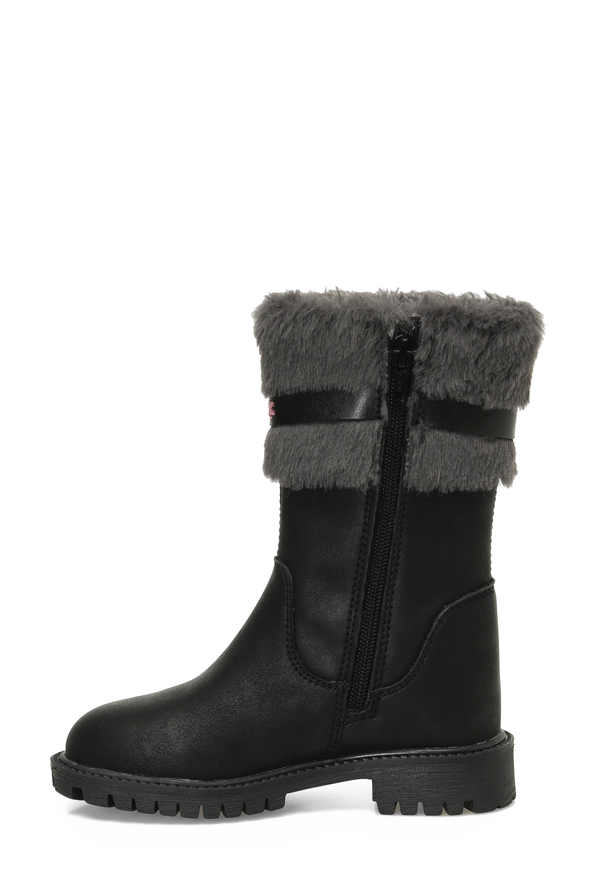 NOES.P4PR Siyah Kız Çocuk Çizme - Görsel 4