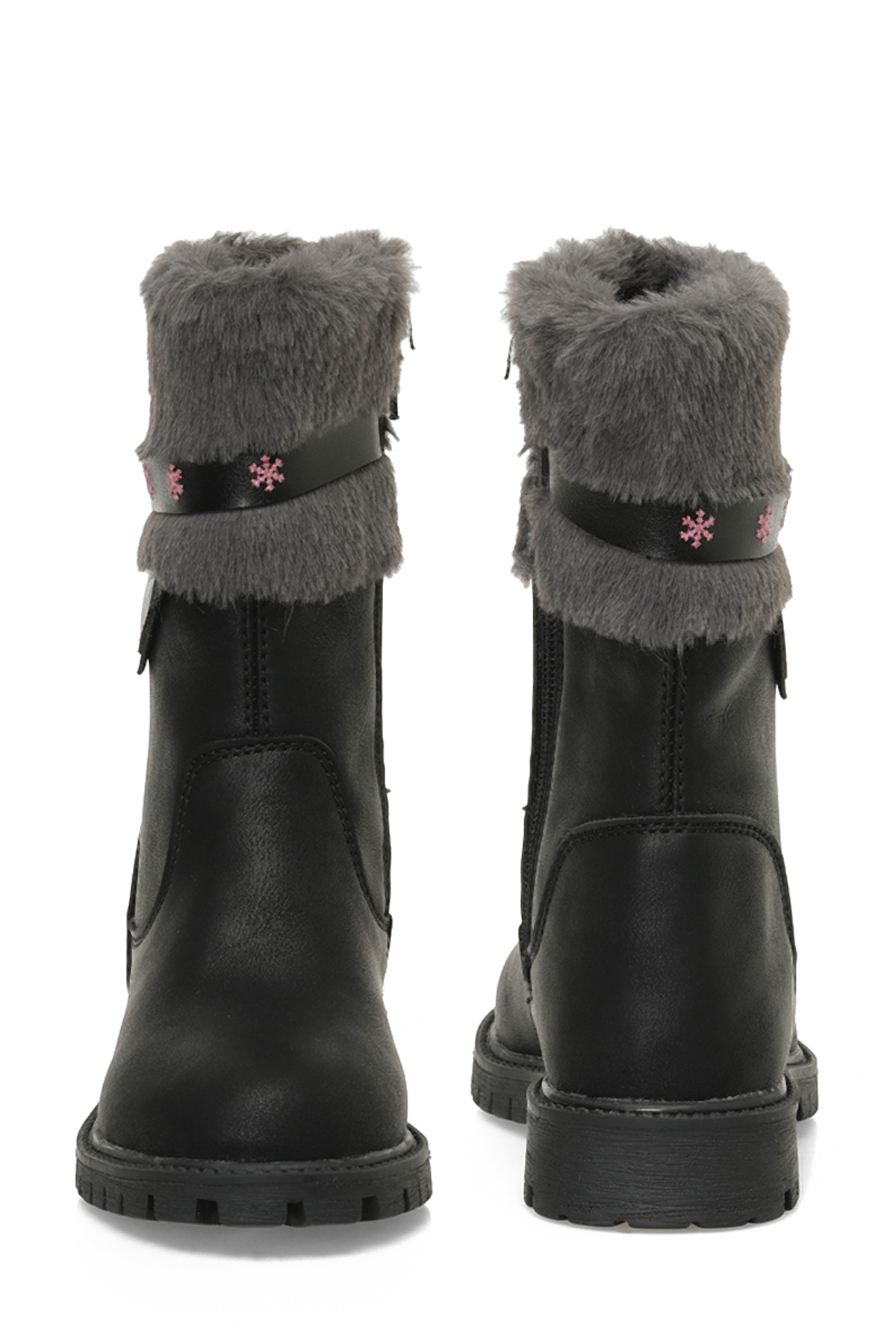 NOES.P4PR Siyah Kız Çocuk Çizme - Görsel 6