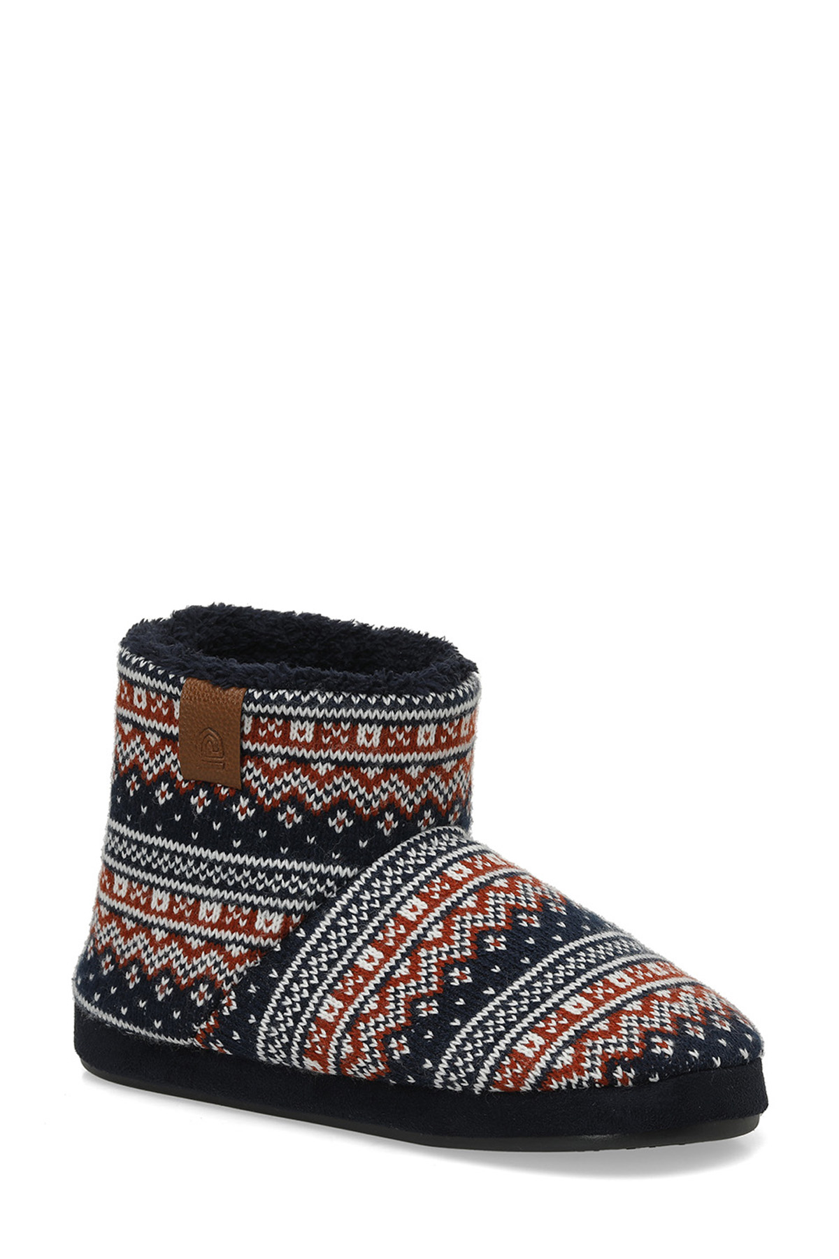 Polaris 608113.M4PR Lacivert Erkek Panduf - Görsel 4