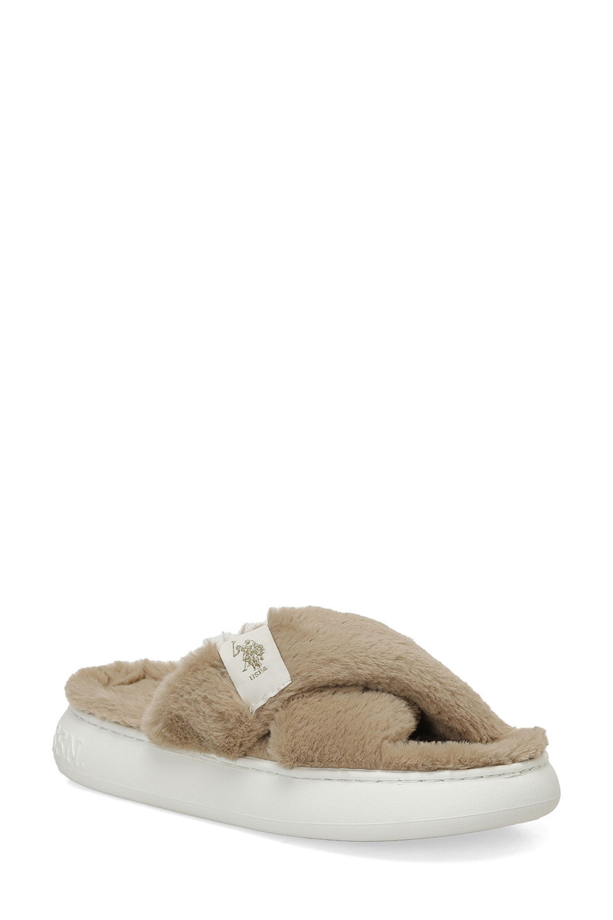 BONNIE 4PR Bej Kadın Ev Terliği - Görsel 3